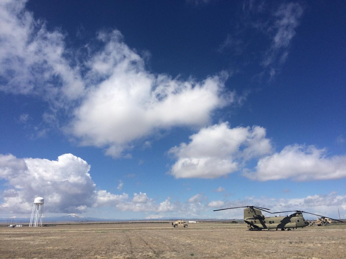 Piñon Canyon Maneuver Site covers more than 230,000 acres.