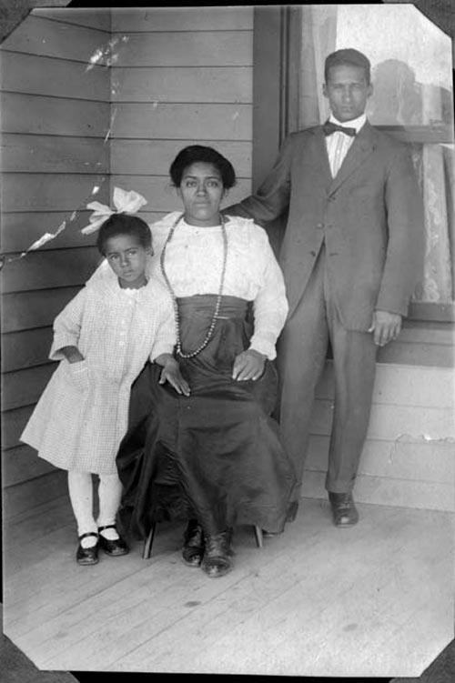 Photo: Marie Greenwood 2 | Marie Age 8 w/ Parents - Courtesy