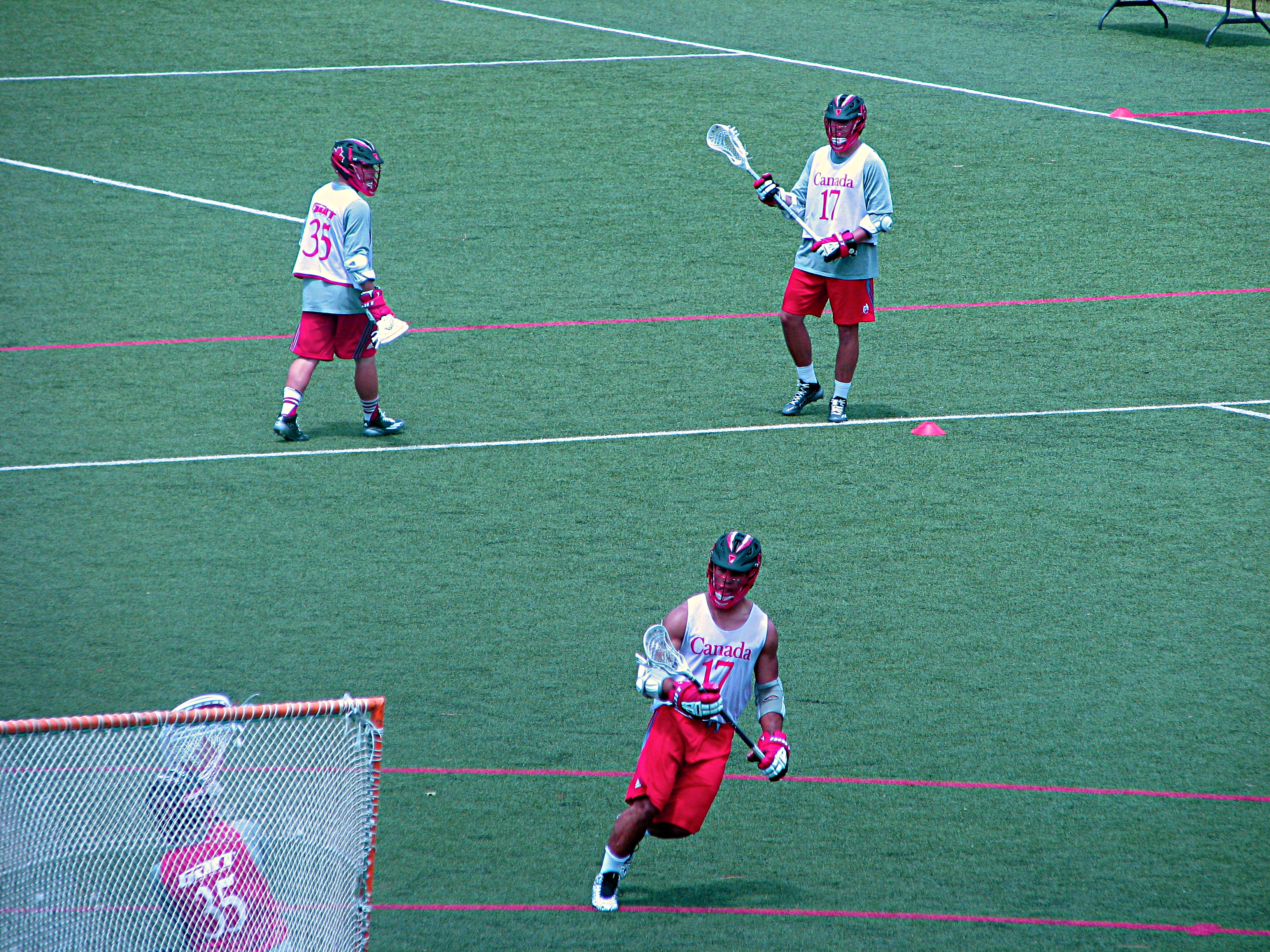 Photo: Canadian lacrosse team