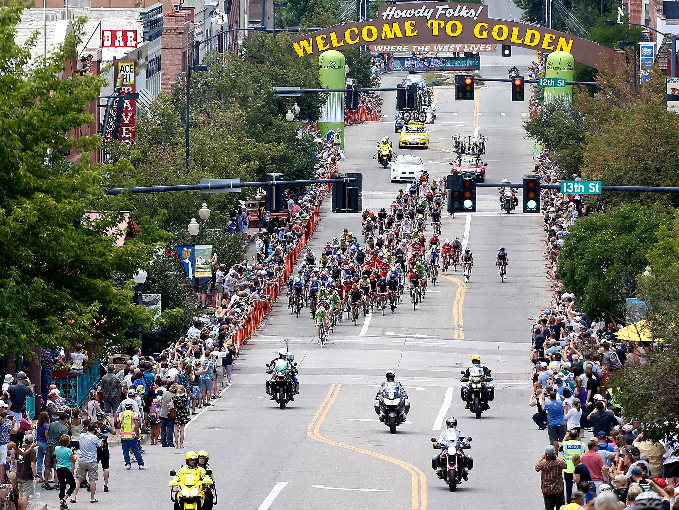 Photo: USA Pro Challenge in Golden