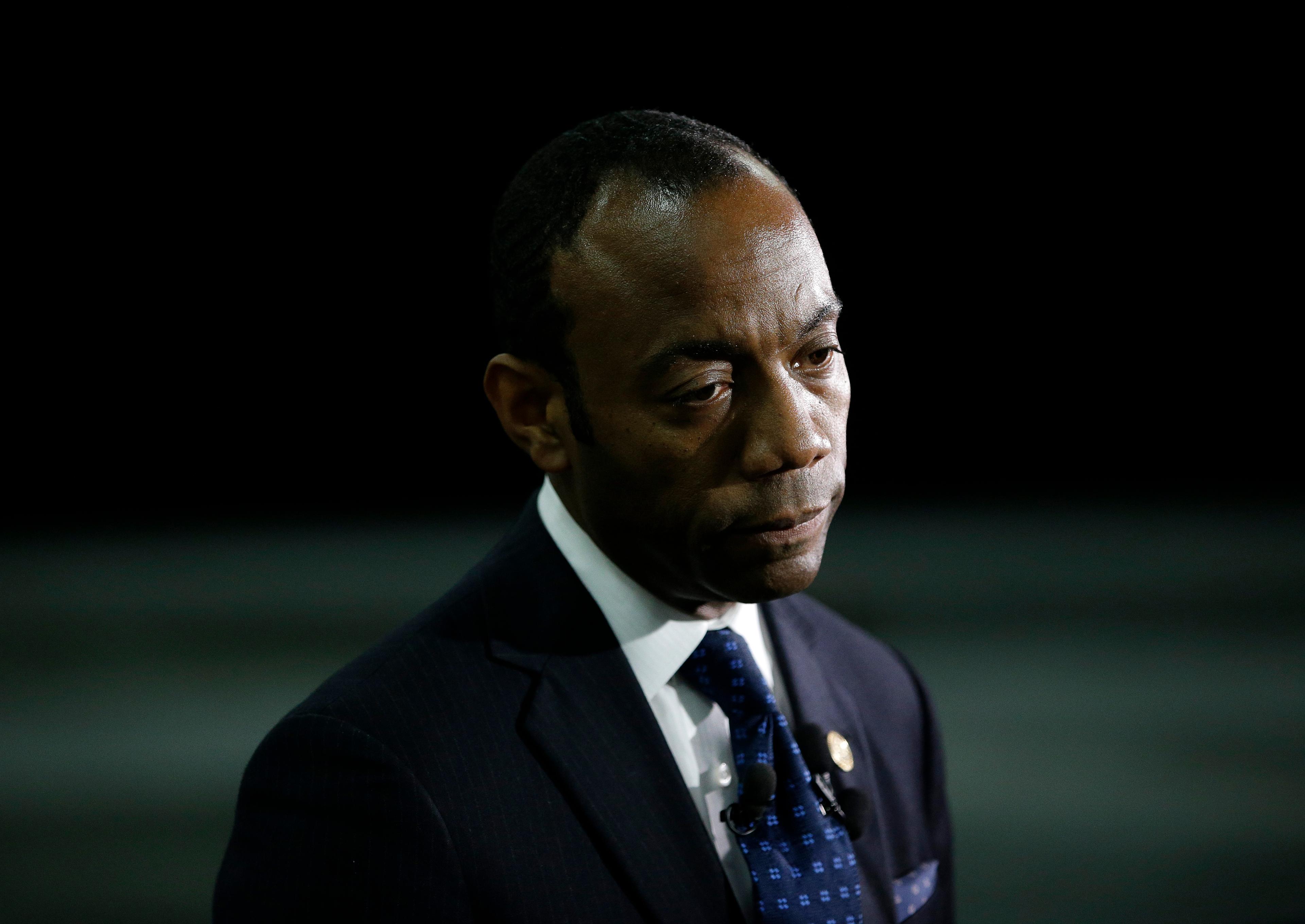 Photo: NAACP President and CEO William Brooks (AP Photo)