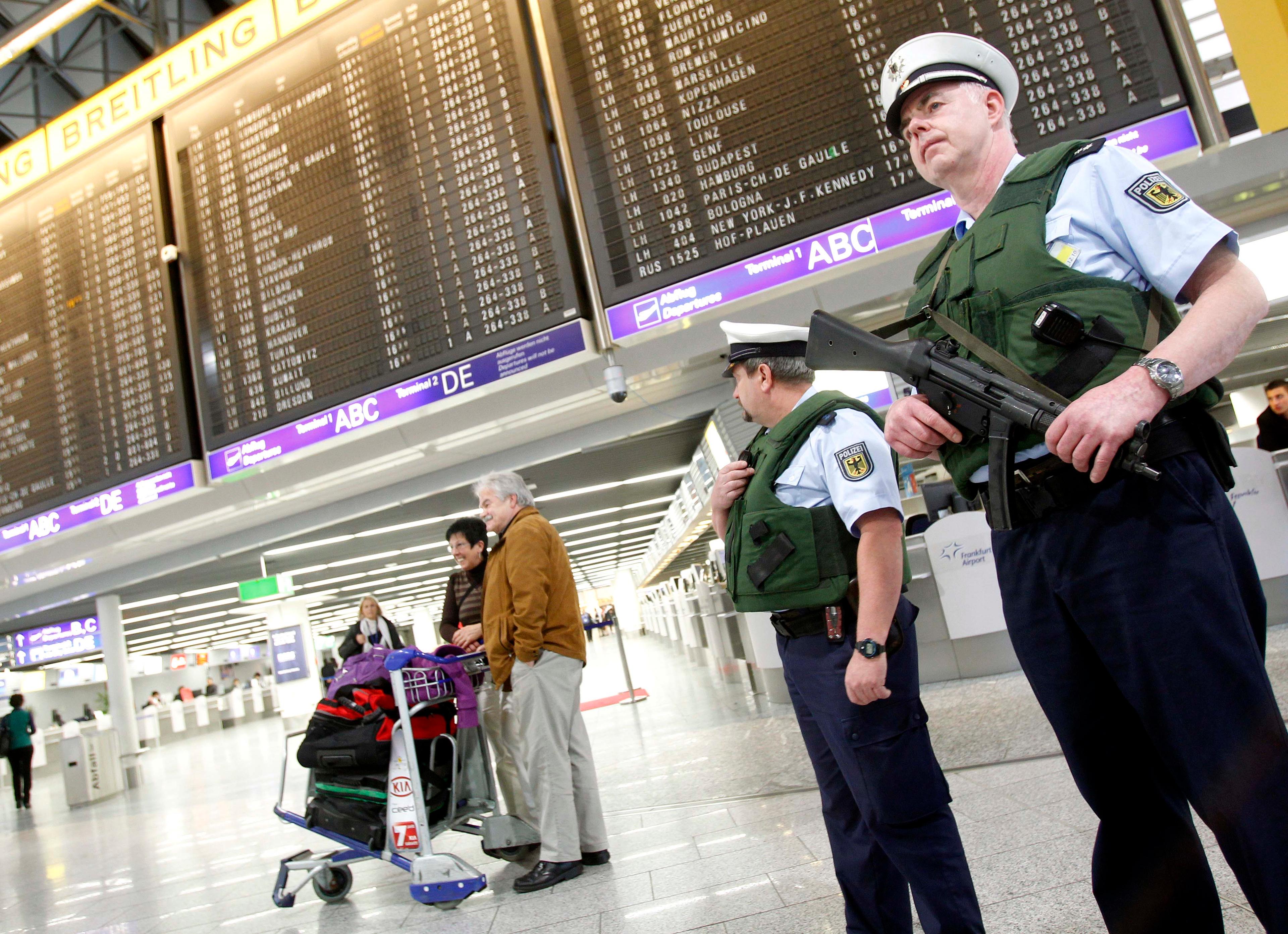 Photo: Frankfurt Airport security