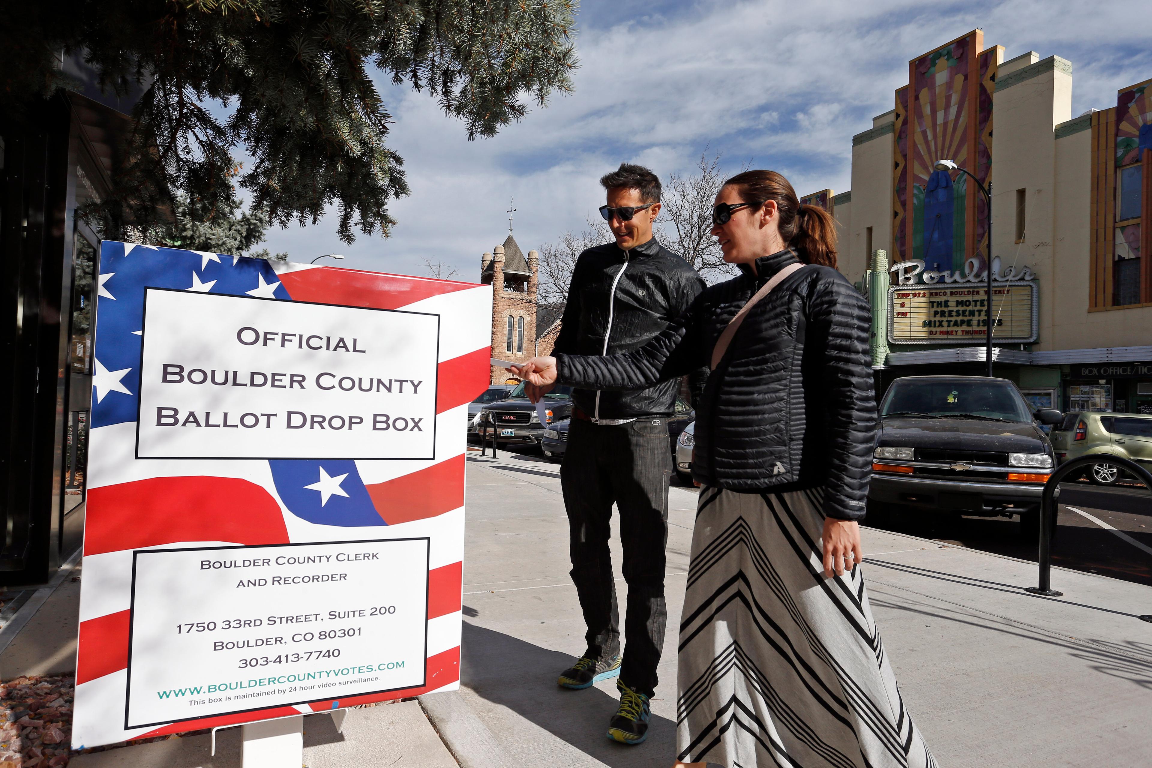 Photo: Voting by mail (AP Photo)