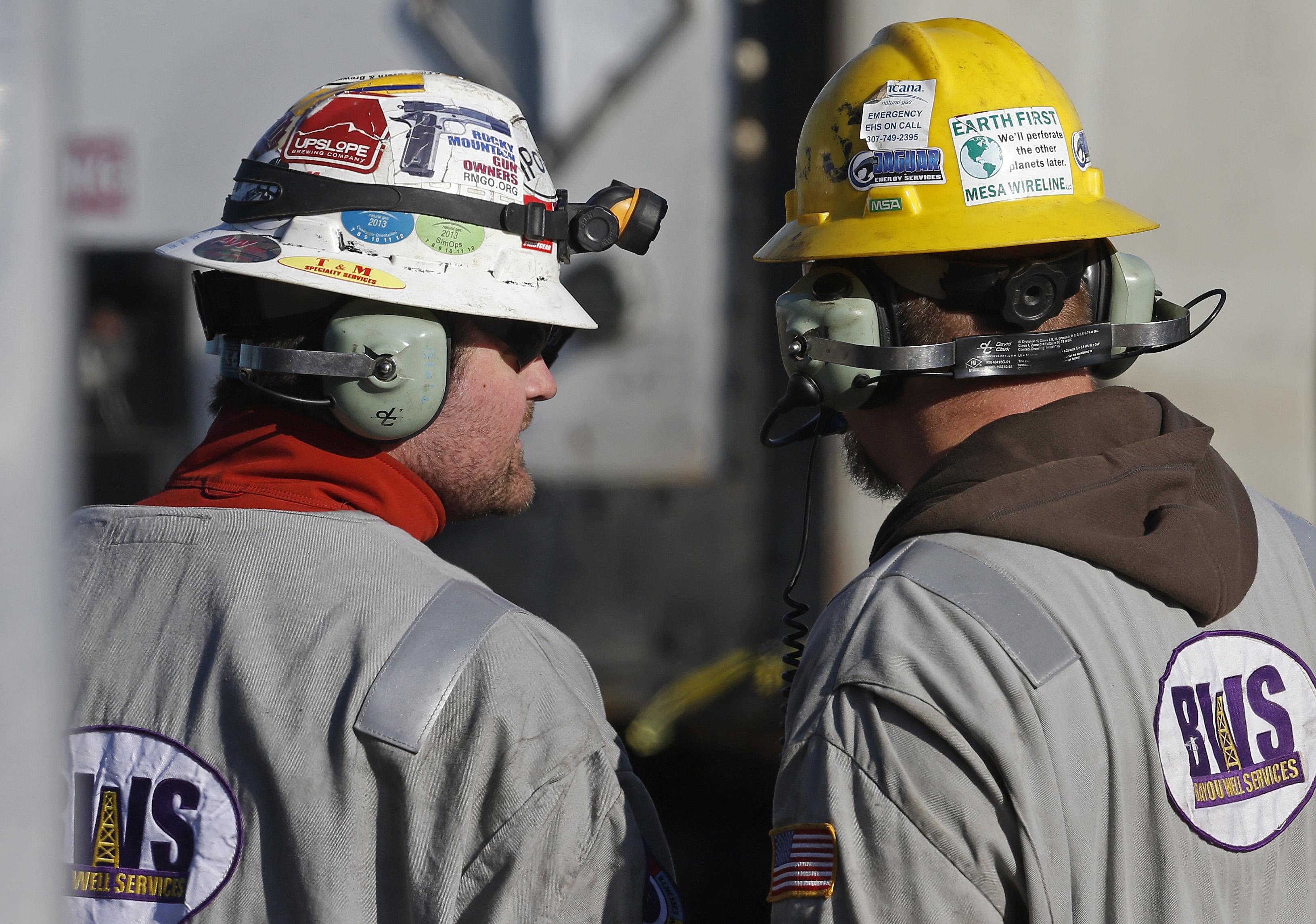 Photo: Colorado fracking (AP Photo)