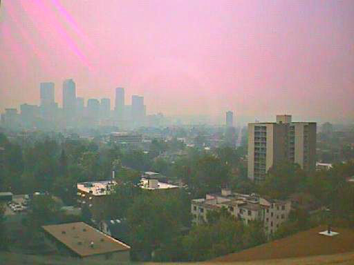 Photo: Ozone pollution over Denver