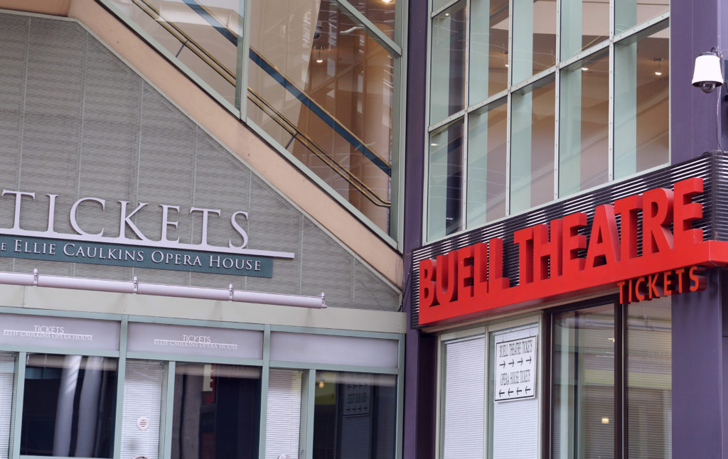 The Ellie Caulkins Opera House and Buell Theatre box offices