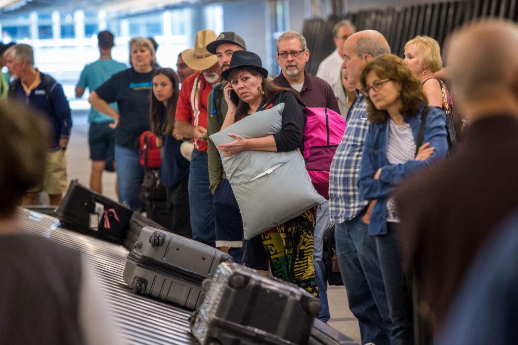 DIA Denver International Airport Passengers Construction