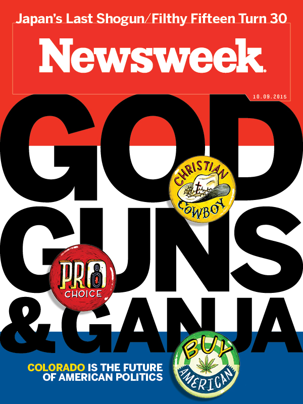 Picture: Newsweek Cover Colorado Oct. 2015 (C/O)