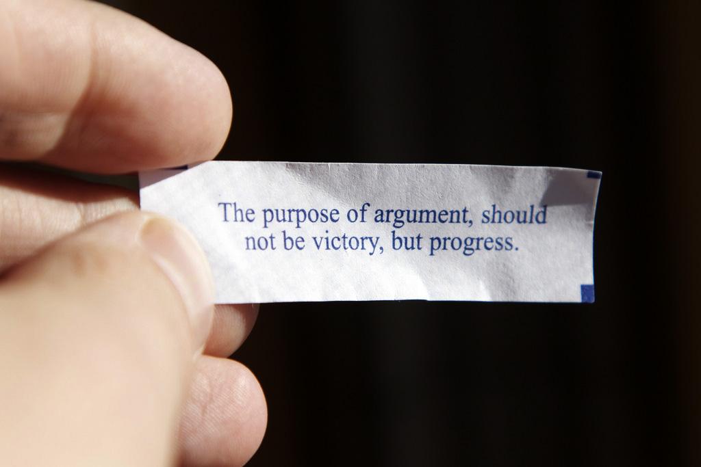Photo: Fortune Cookie Argument (Flickr/CC)