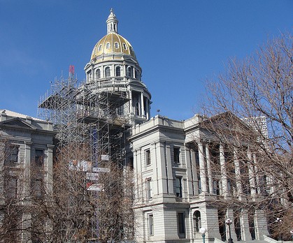 Photo: Colorado Capitol dome 2