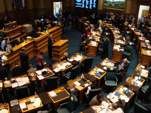 Photo: Colorado House floor