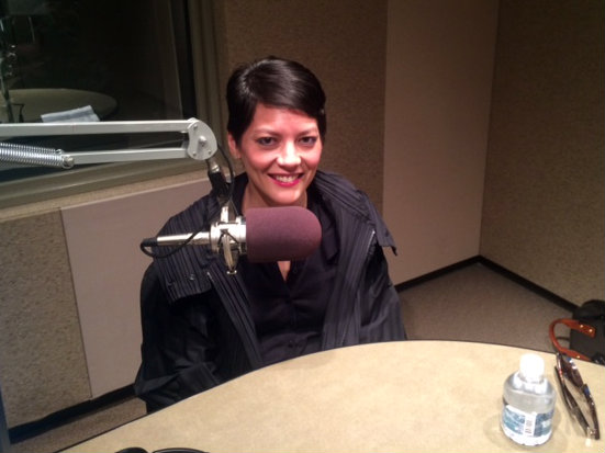 Photo: Violinist Anne Akiko Meyers during interview