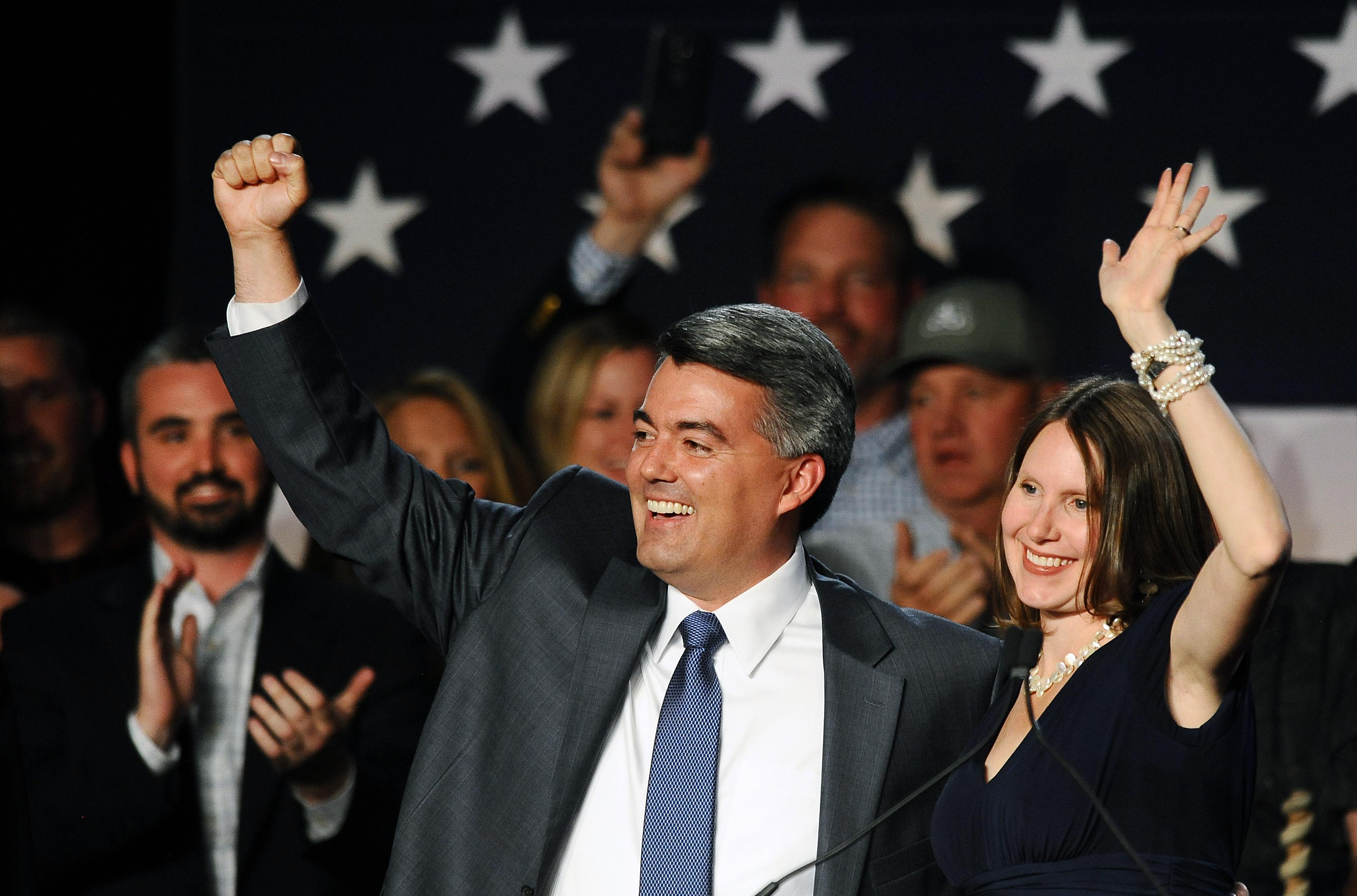 Photo: Cory Gardner wins Senate race (AP Photo)