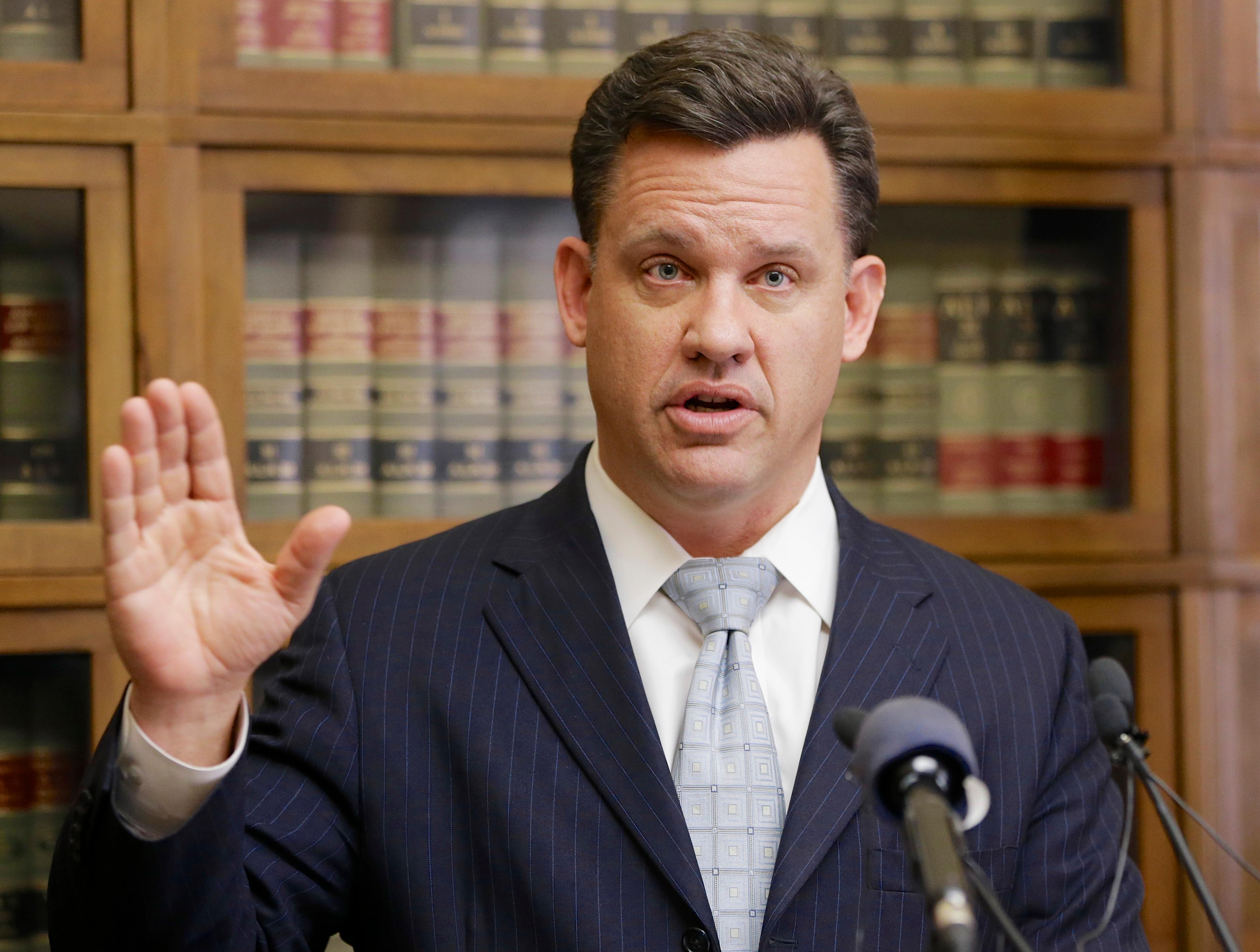 Photo: Nebraska Attorney General Jon Bruning (AP Photo)