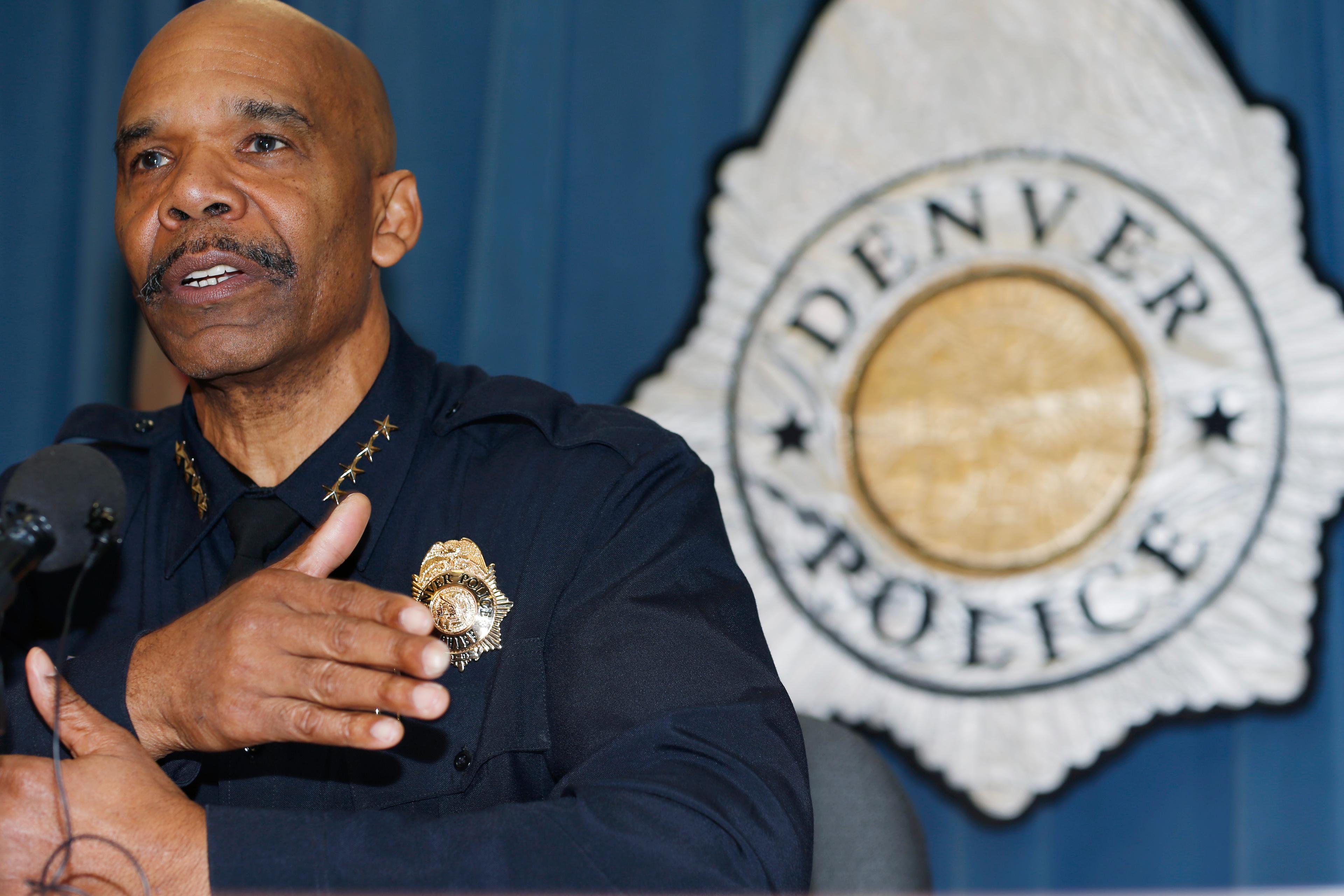 Photo: Denver Police Department Chief Robert White (AP Photo)