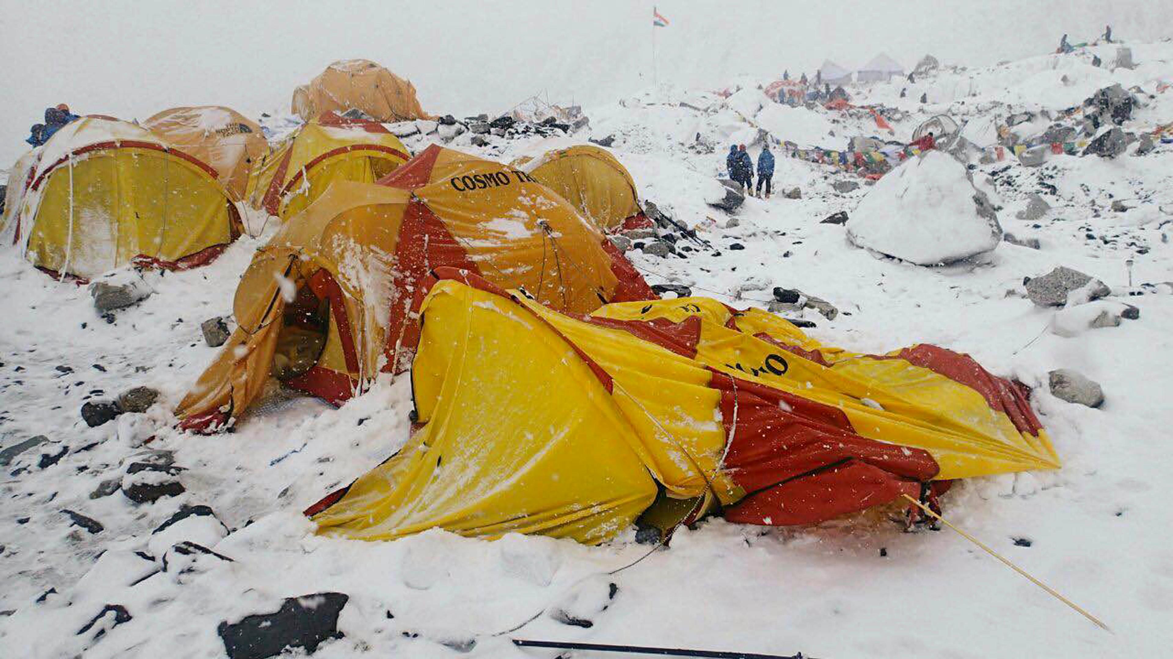 Nepal Earthquake Avalanche