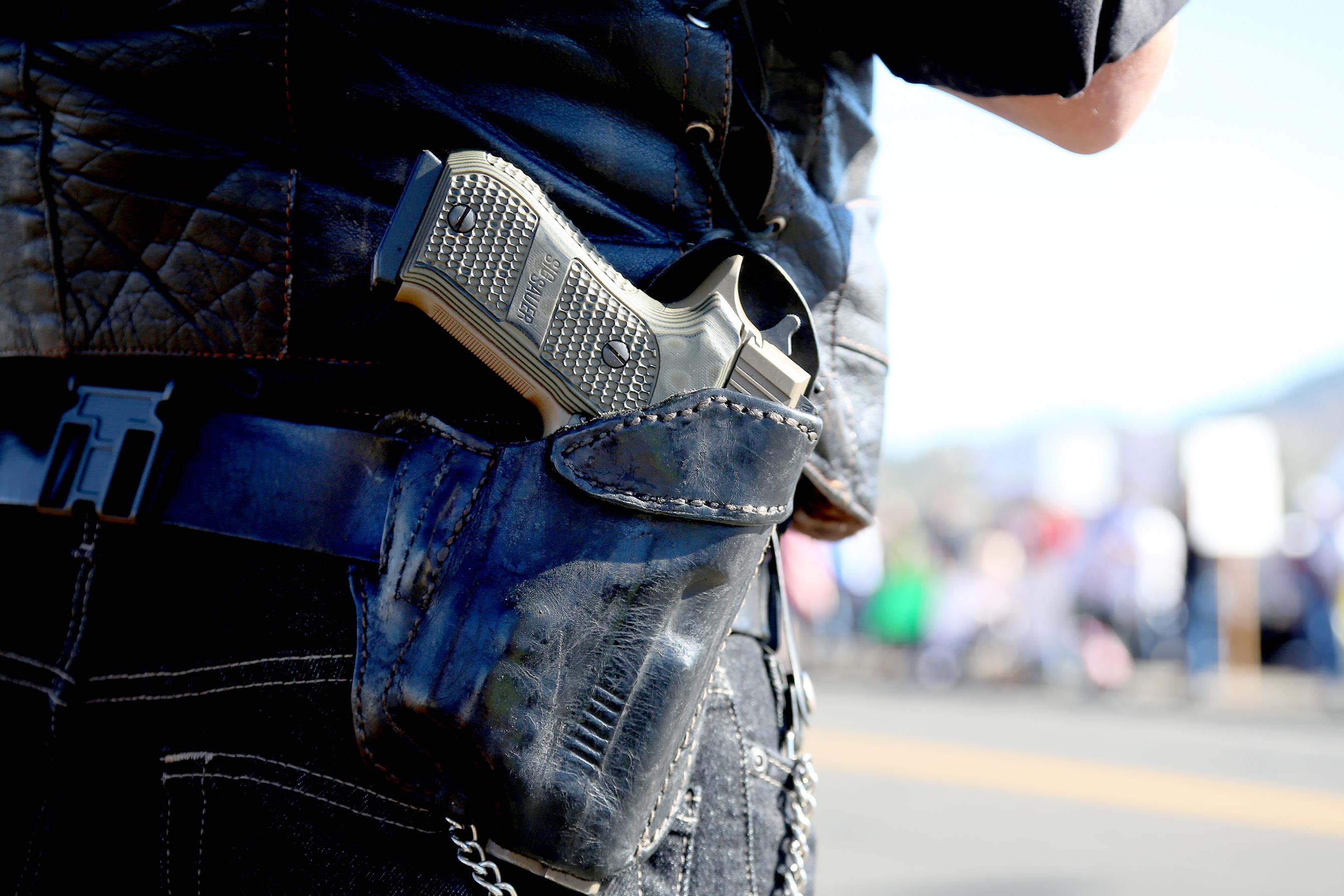 Photo: Gun In Holster