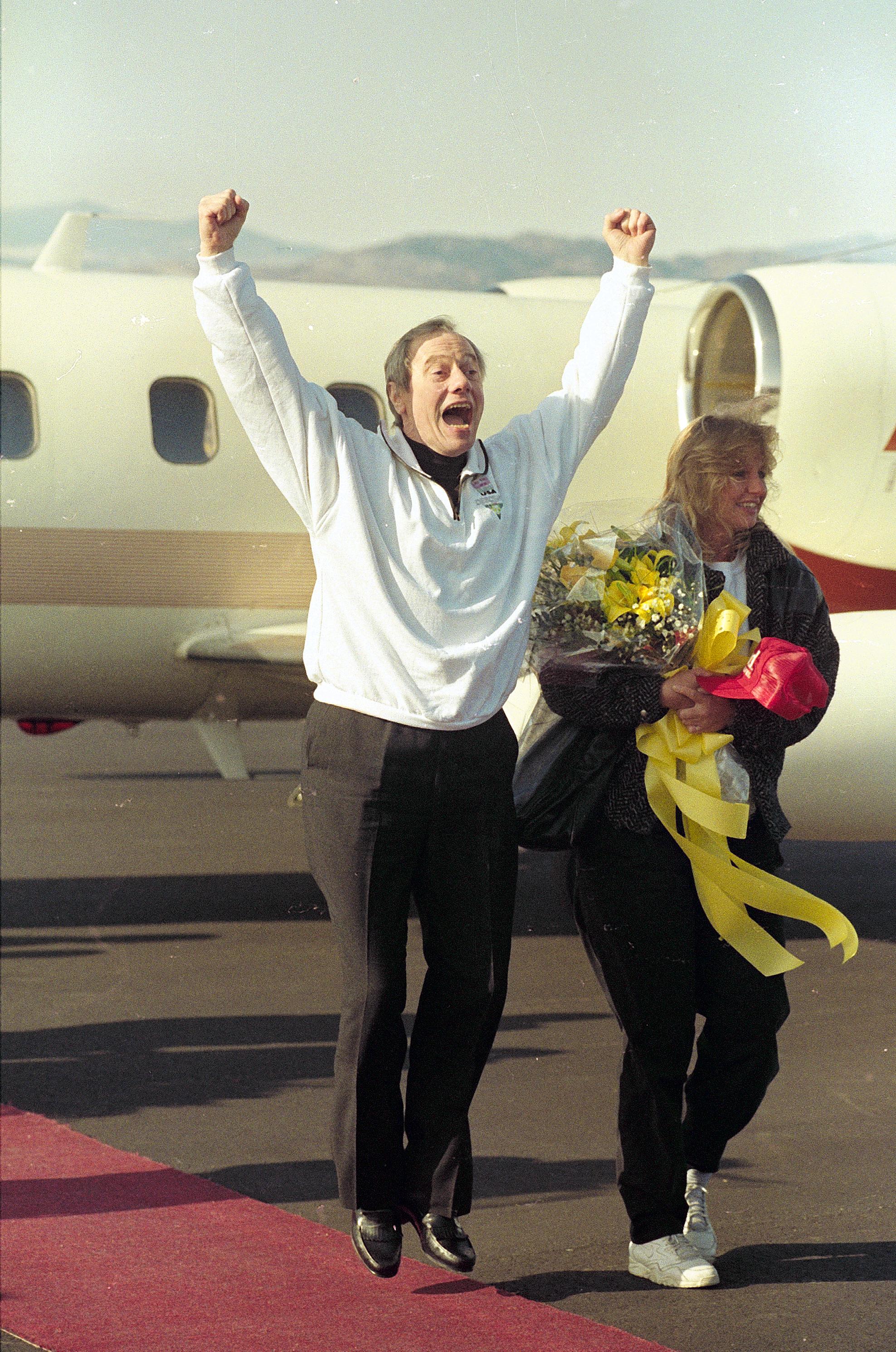 Photo: Thomas Sutherland in 1991 (AP Photo)