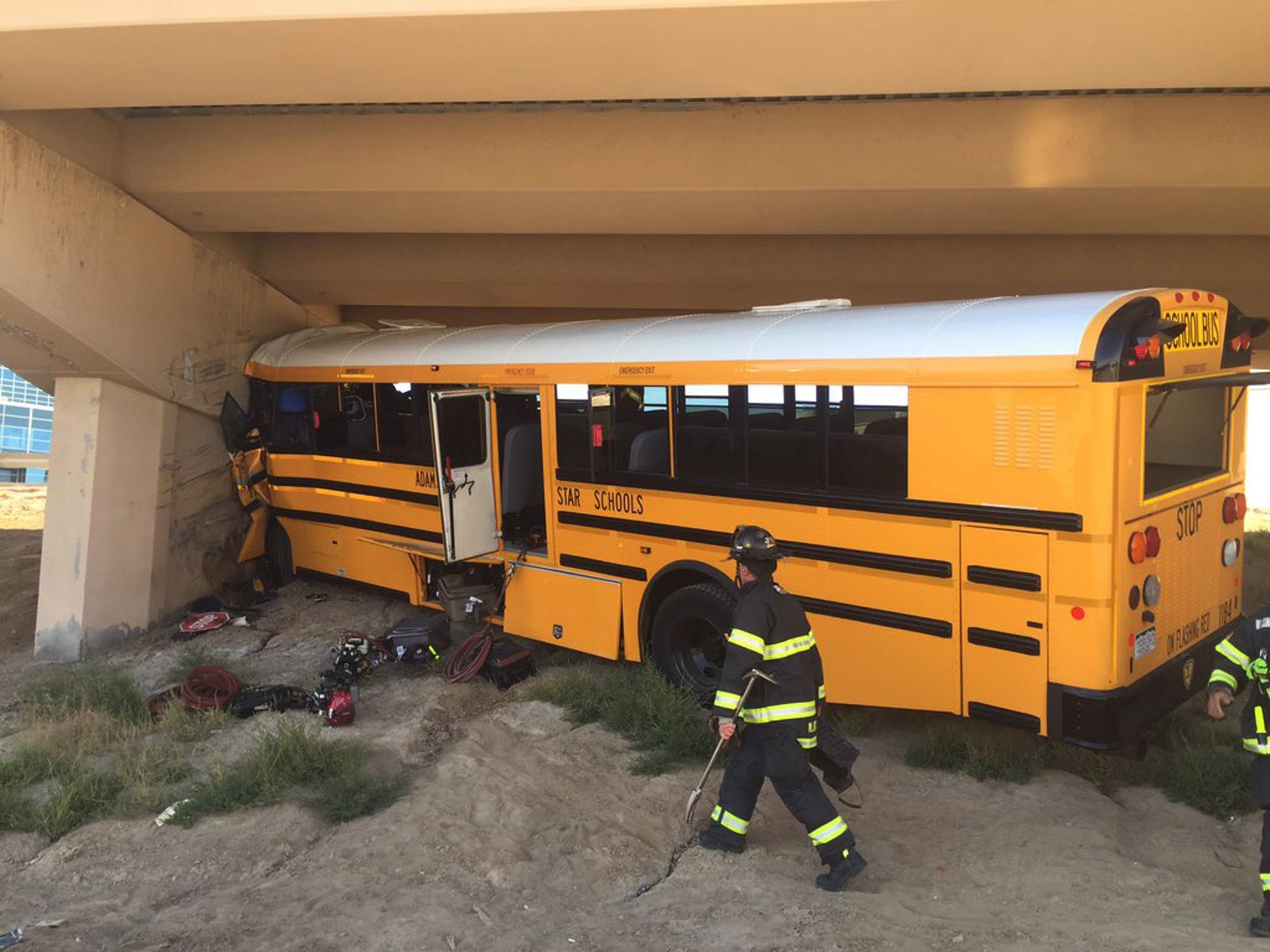 Denver Airport School Bus Crash