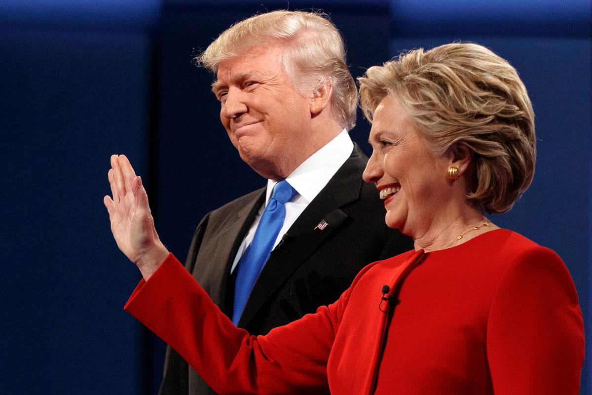 Photo: AP Image, Donald Trump-Hillary Clinton, First Pres. Debate
