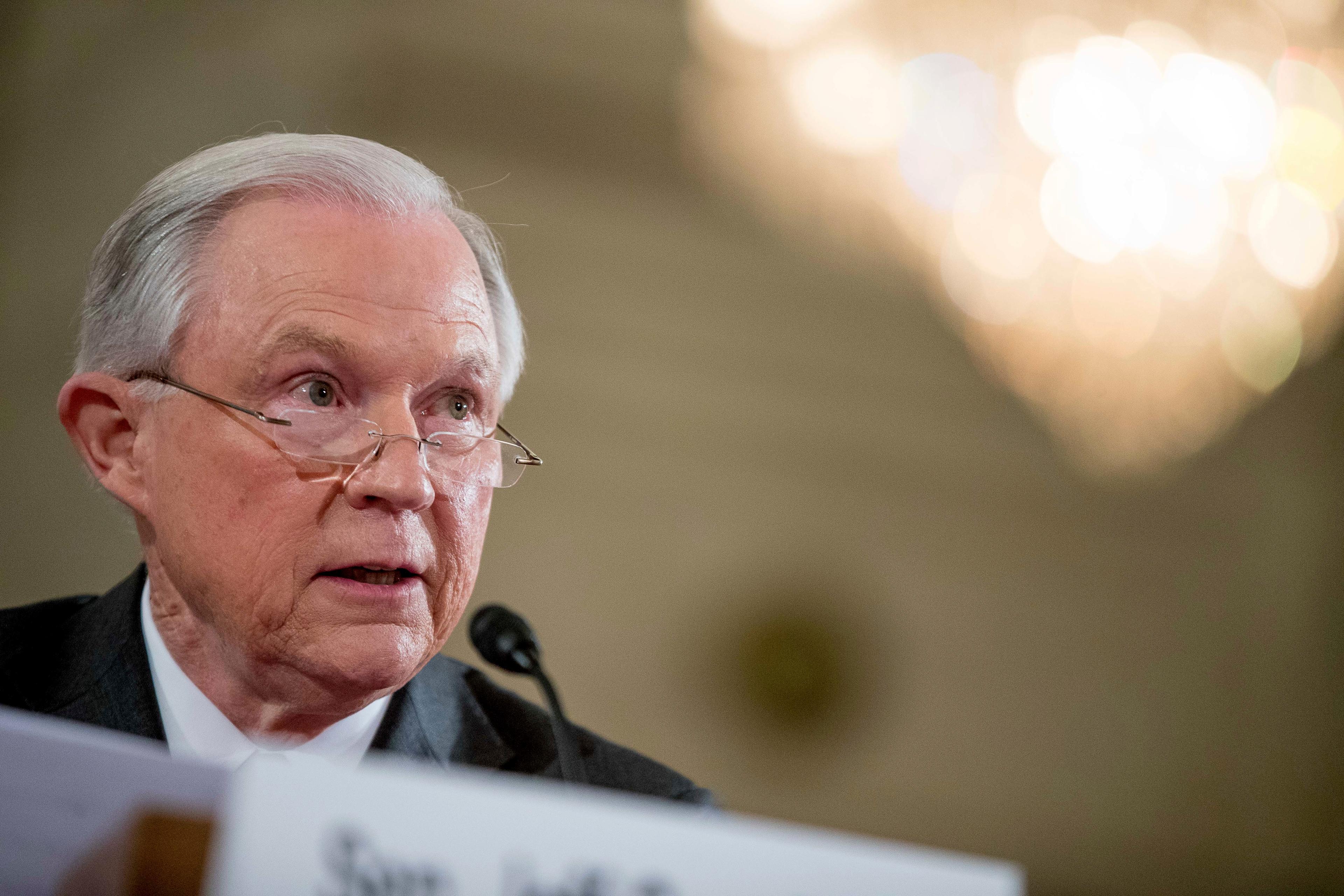 Photo: Jeff Sessions hearing (AP Photo)