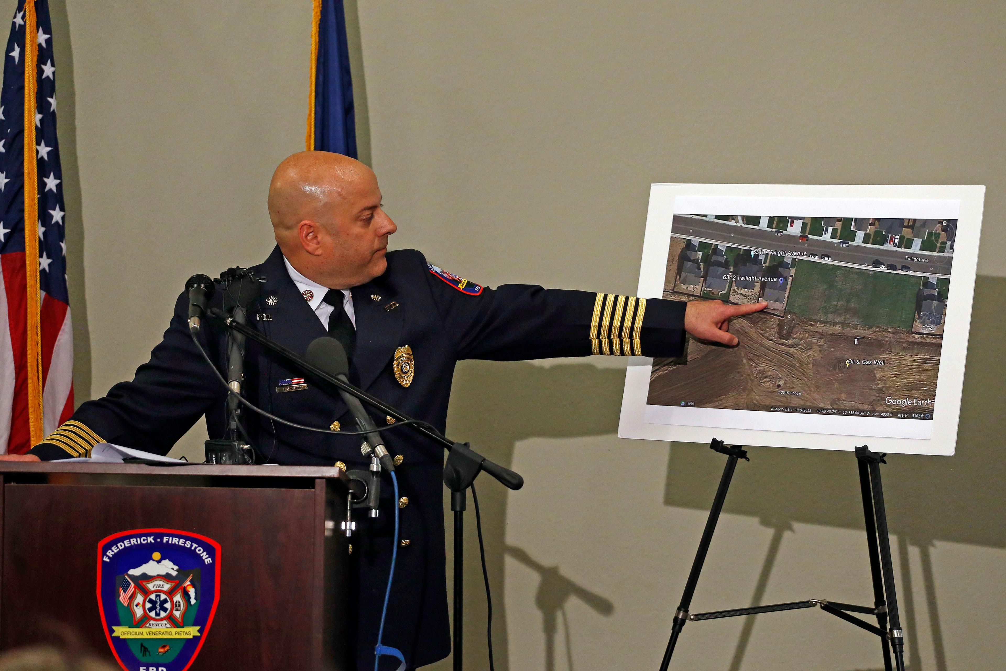 Photo: Firestone Home Explosion | Frederick-Firestone Investigation - AP