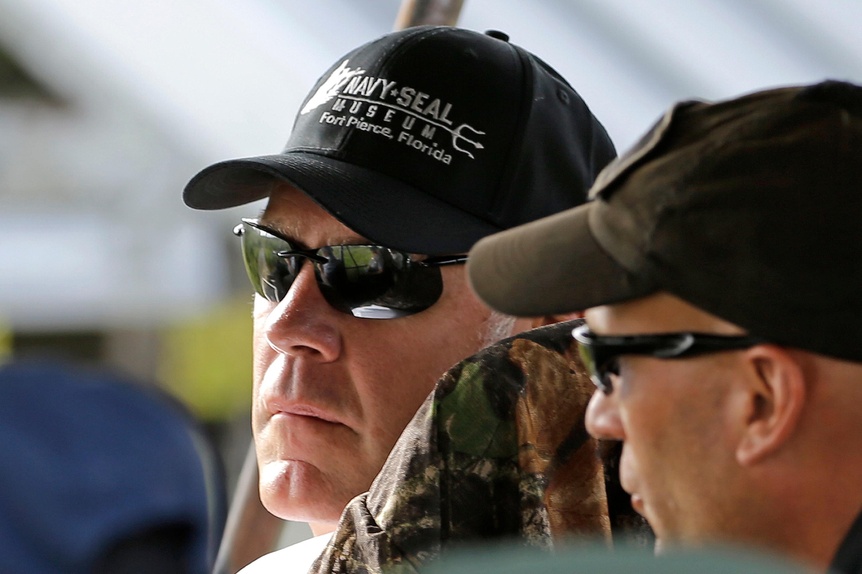 Photo: Ryan Zinke, Navy Seal Hat