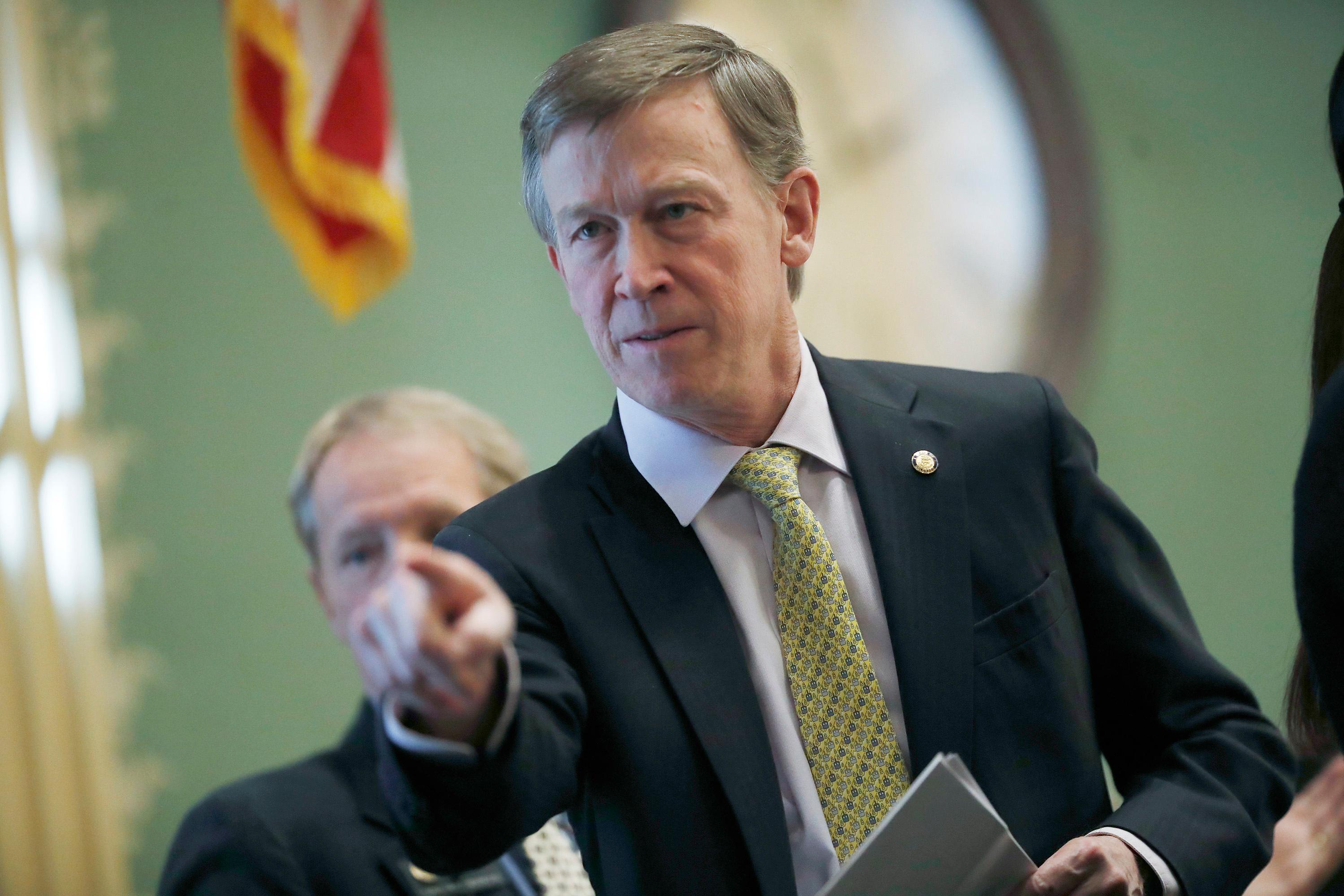 Photo: Hickenlooper, StateOf The State 2018