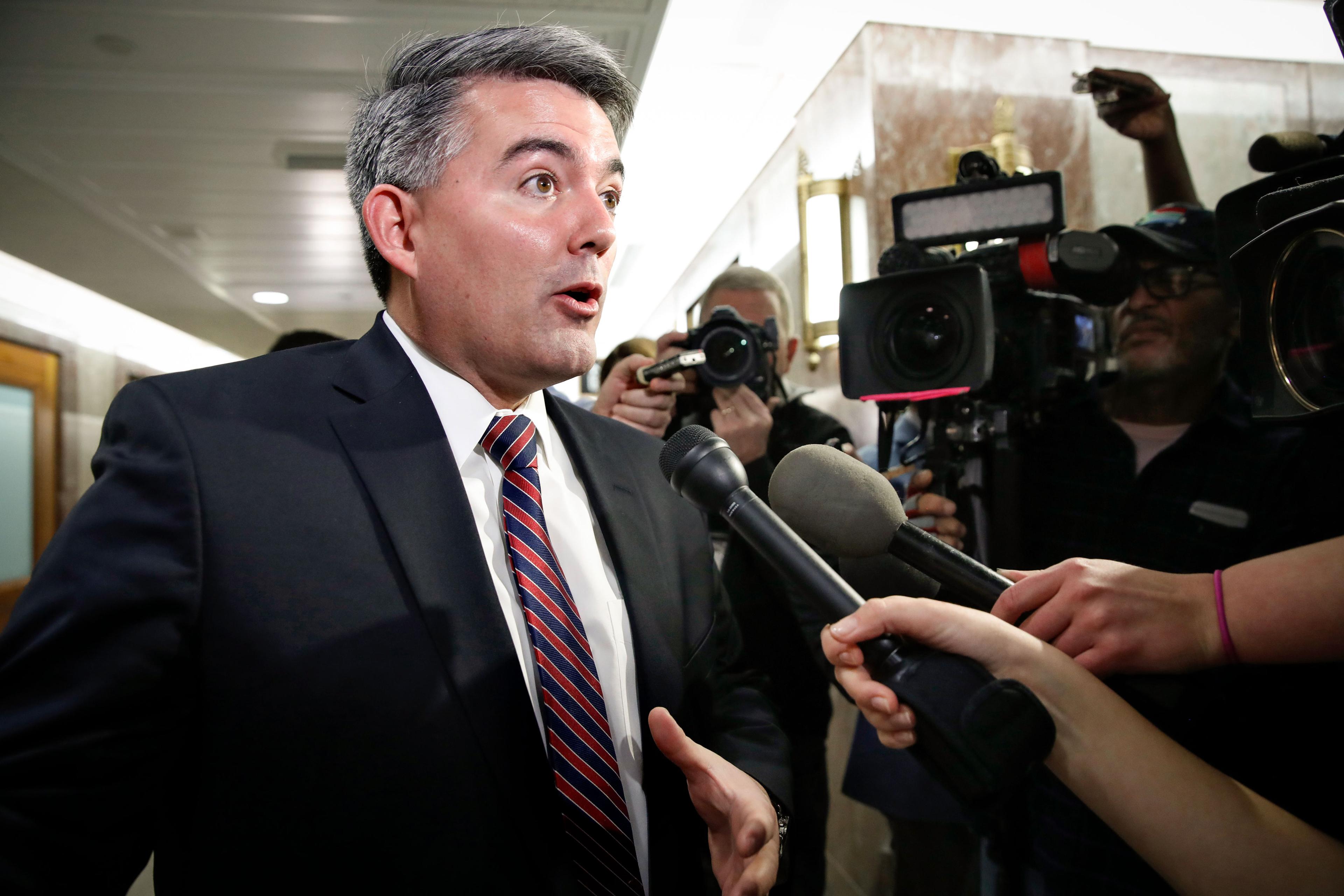 Photo: Shutdown Budget Battle | Cory Gardner - AP