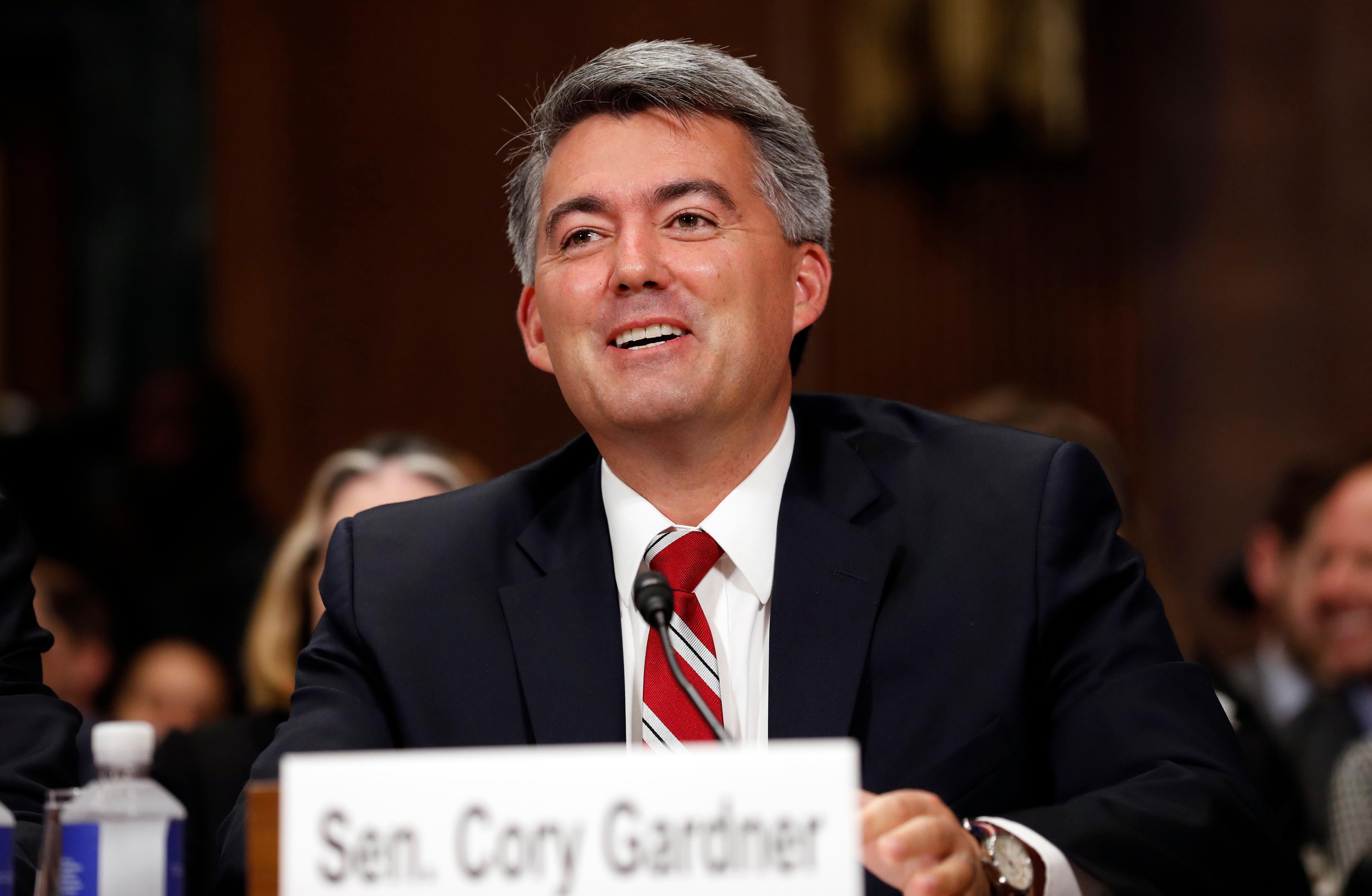 Photo: Sen. Cory Gardner (AP Photo)