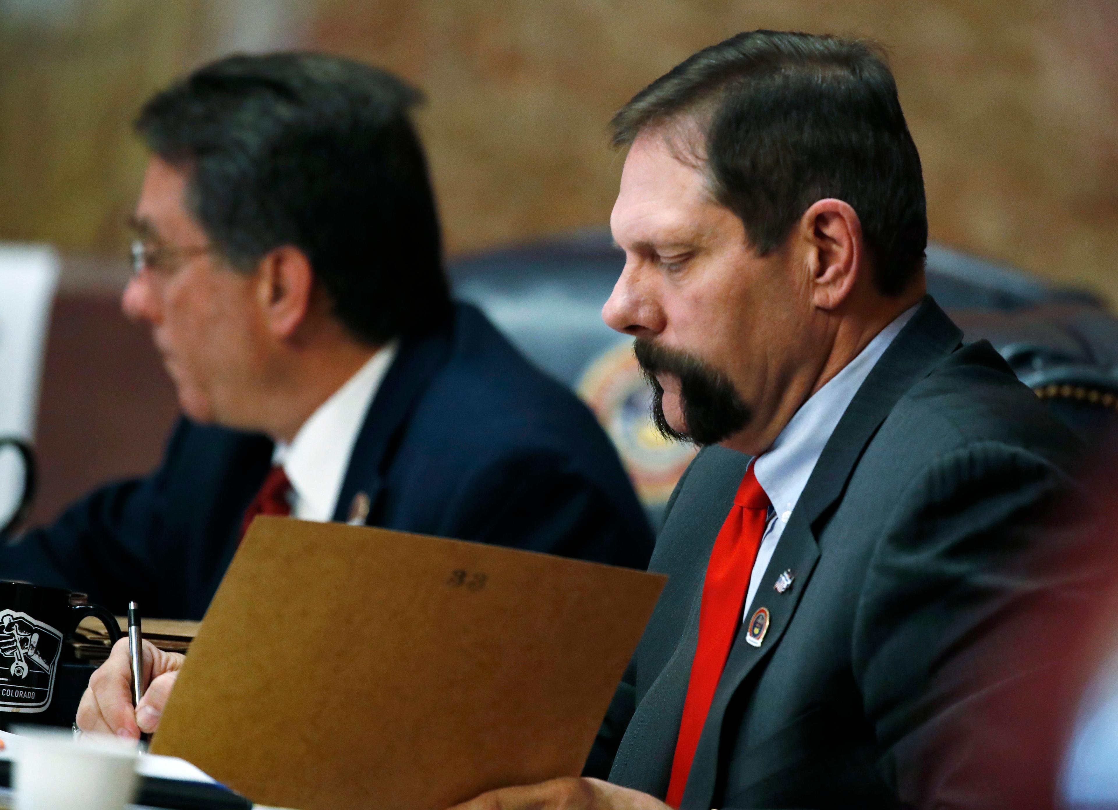 Photo: Sen. Randy Baumgardner March 2018 (AP Photo)