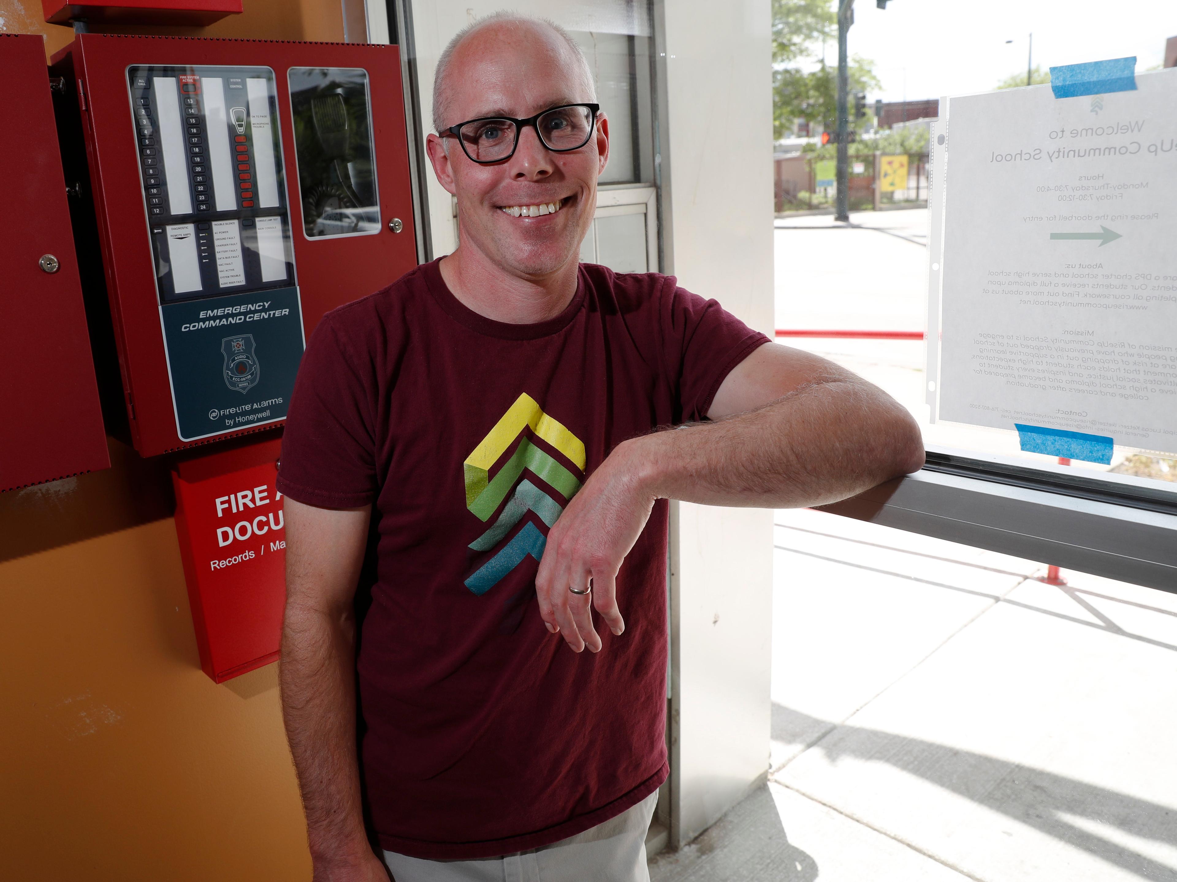 Photo: Rise Up Principal Lucas Ketzer (AP Photo)