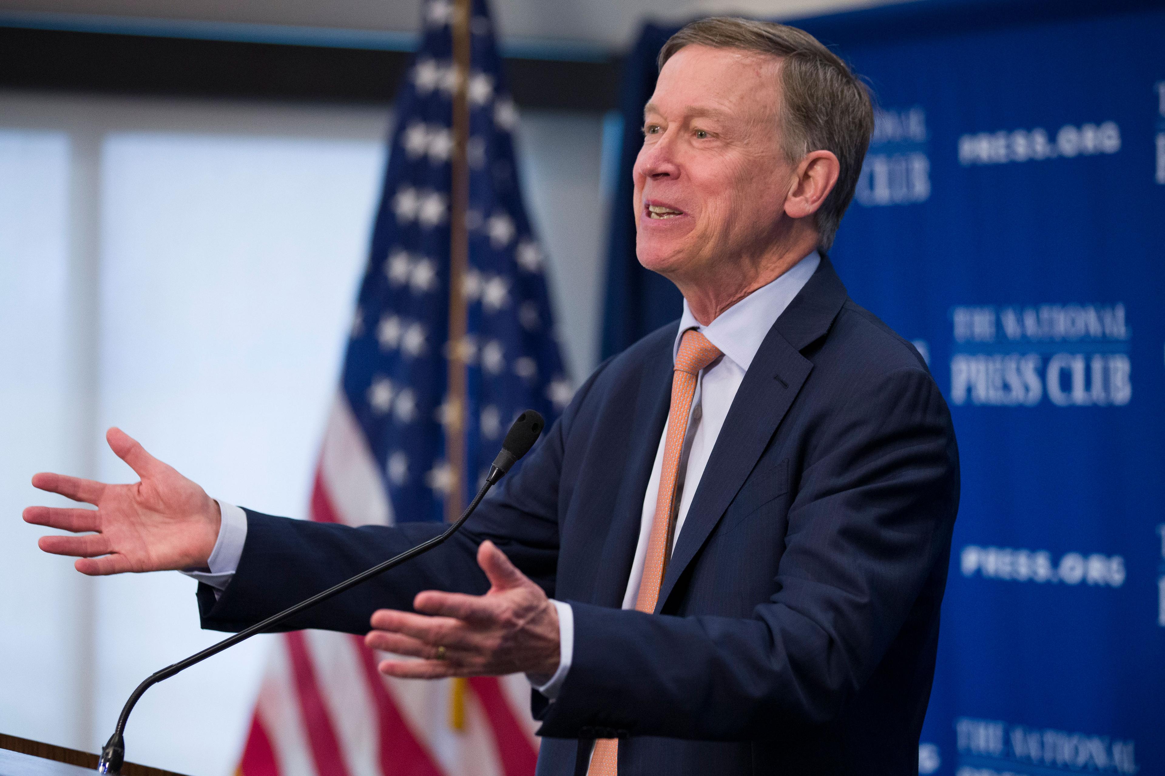 John Hickenlooper Governor Attention