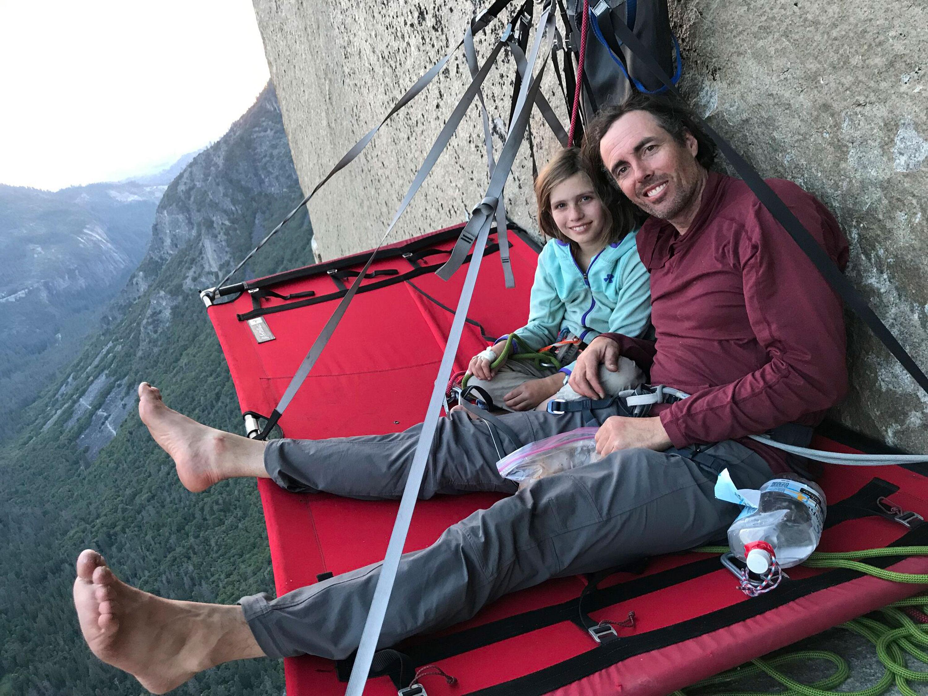 Yosemite Child Rock Climber