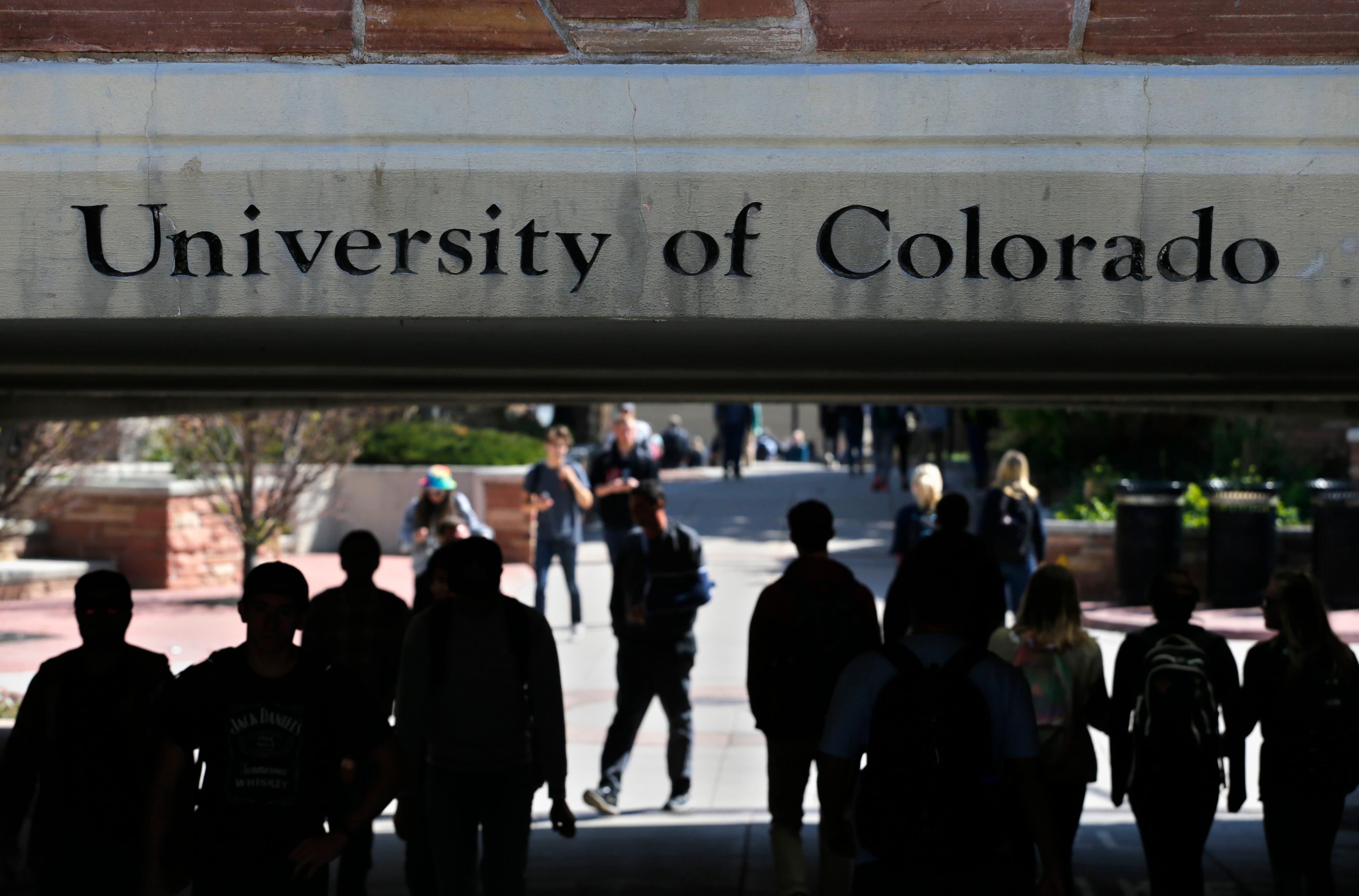 Photo: Students at University of Colorado Boulder (AP Photo)