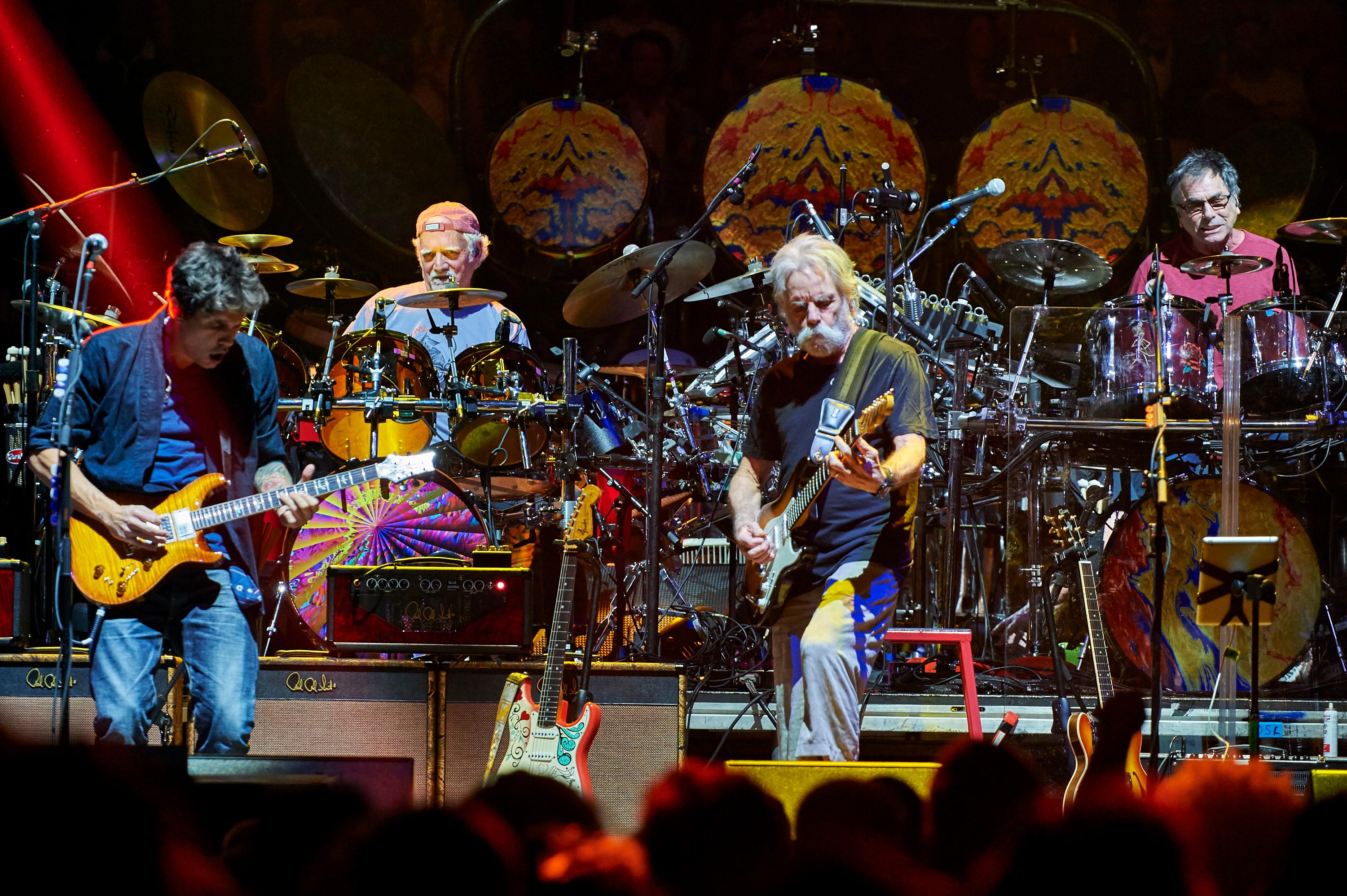 John Mayer, Bill Kreutzmann, Bob Weir, Mickey Hart