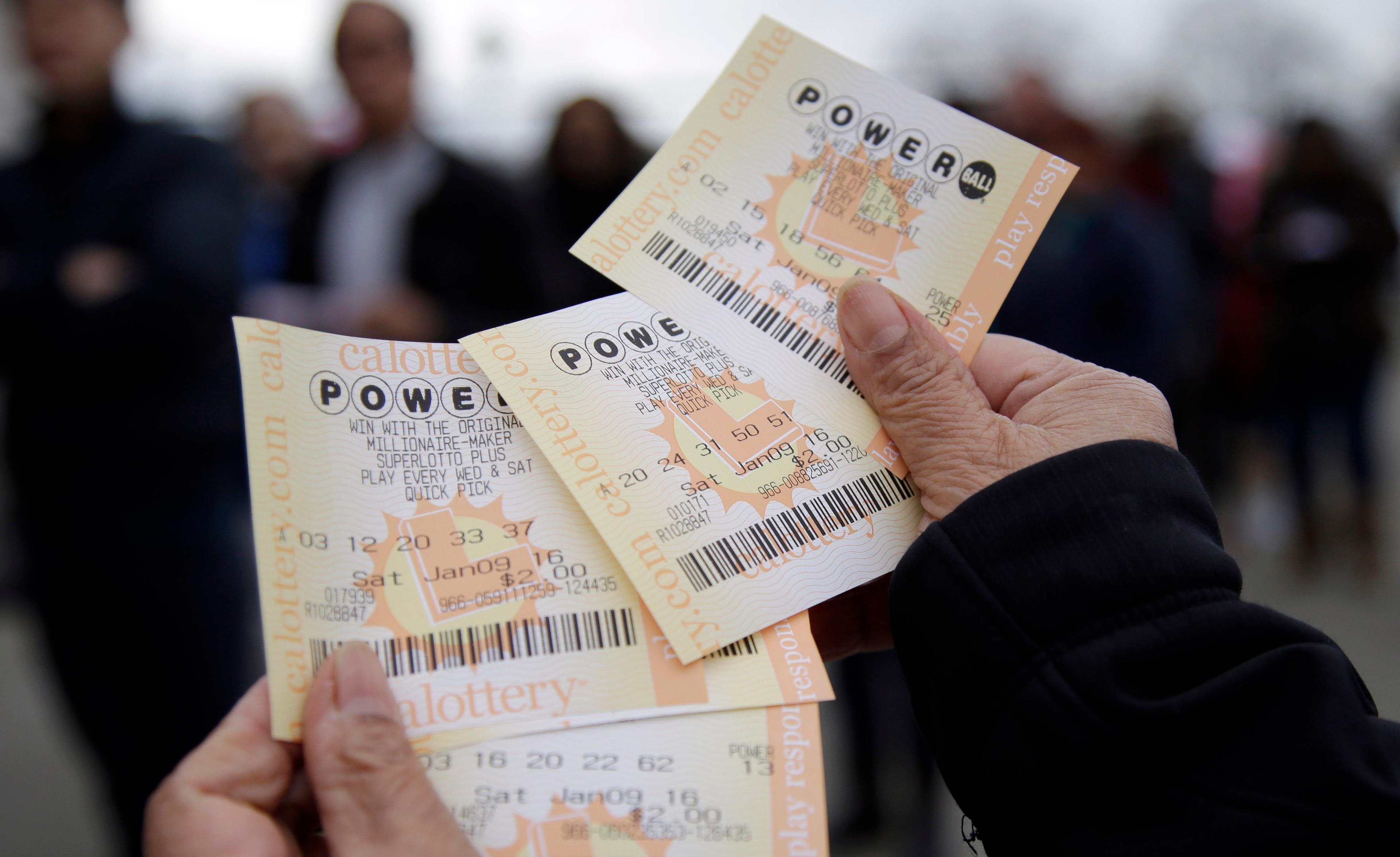Photo: Powerball tickets (AP Photo)