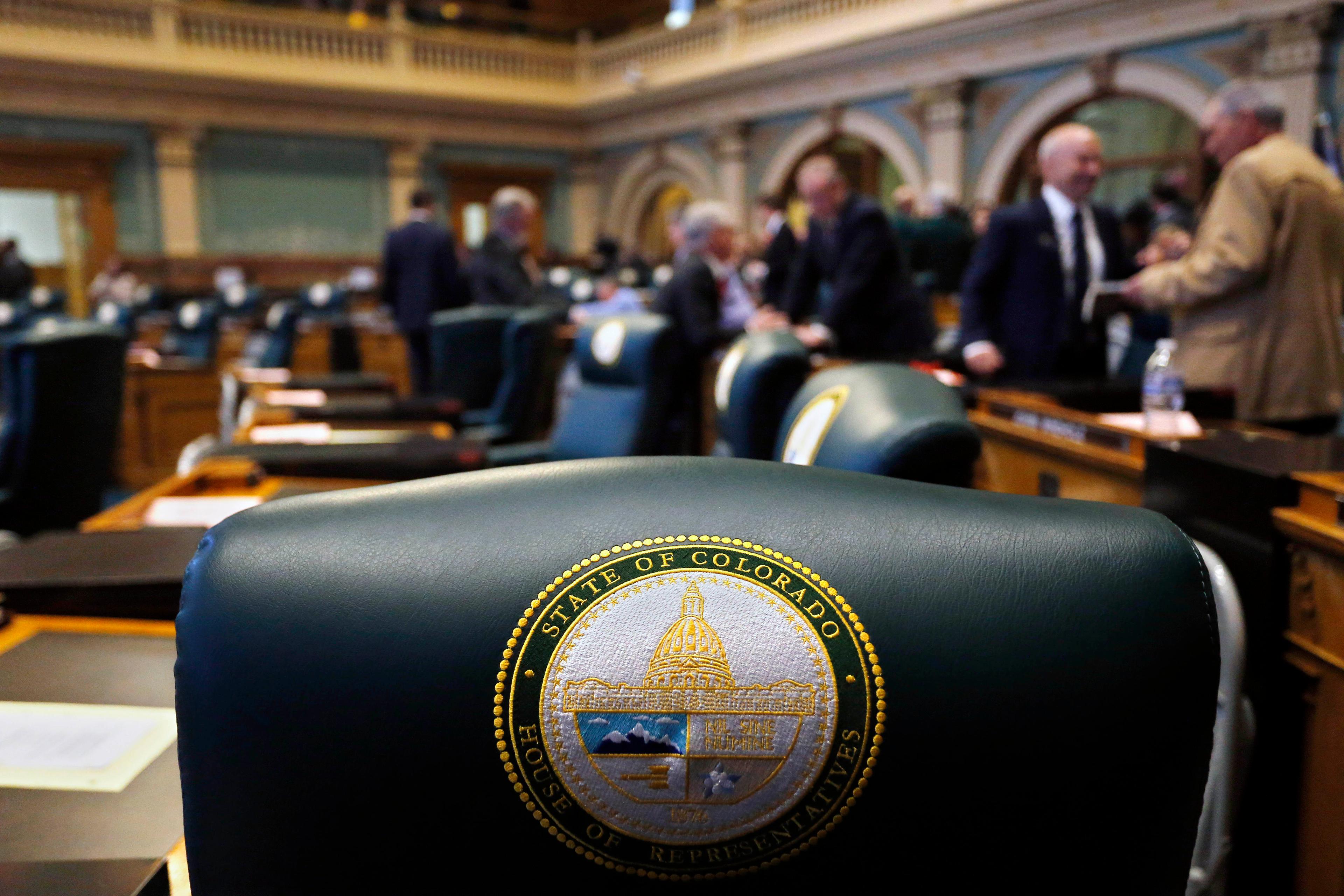 Photo: Colorado House chambers, Jan 2016