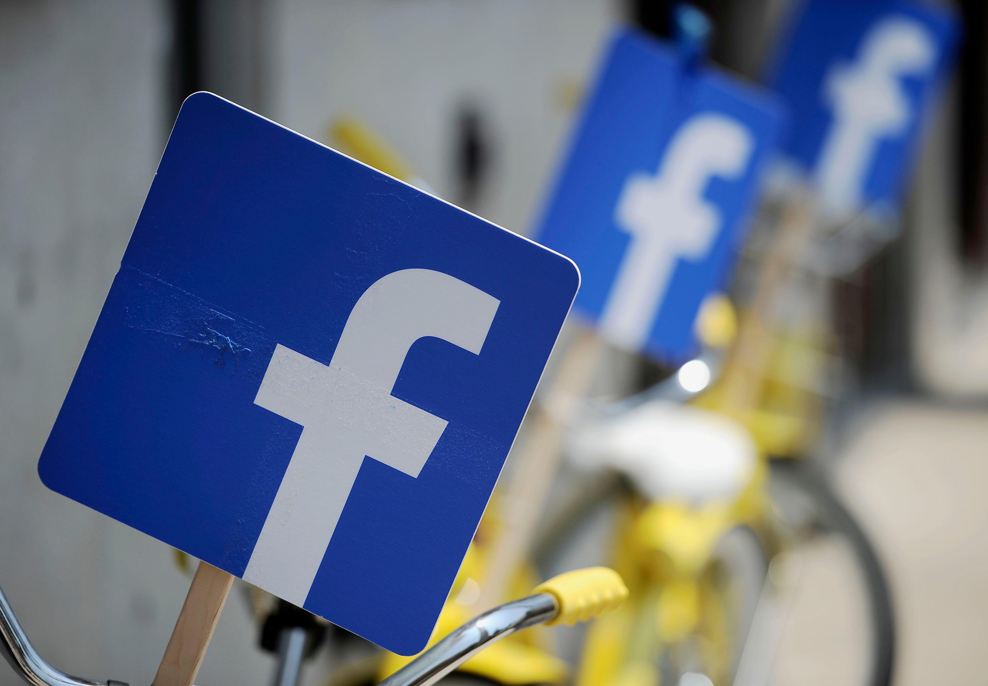 Photo: Facebook Logo (AP)