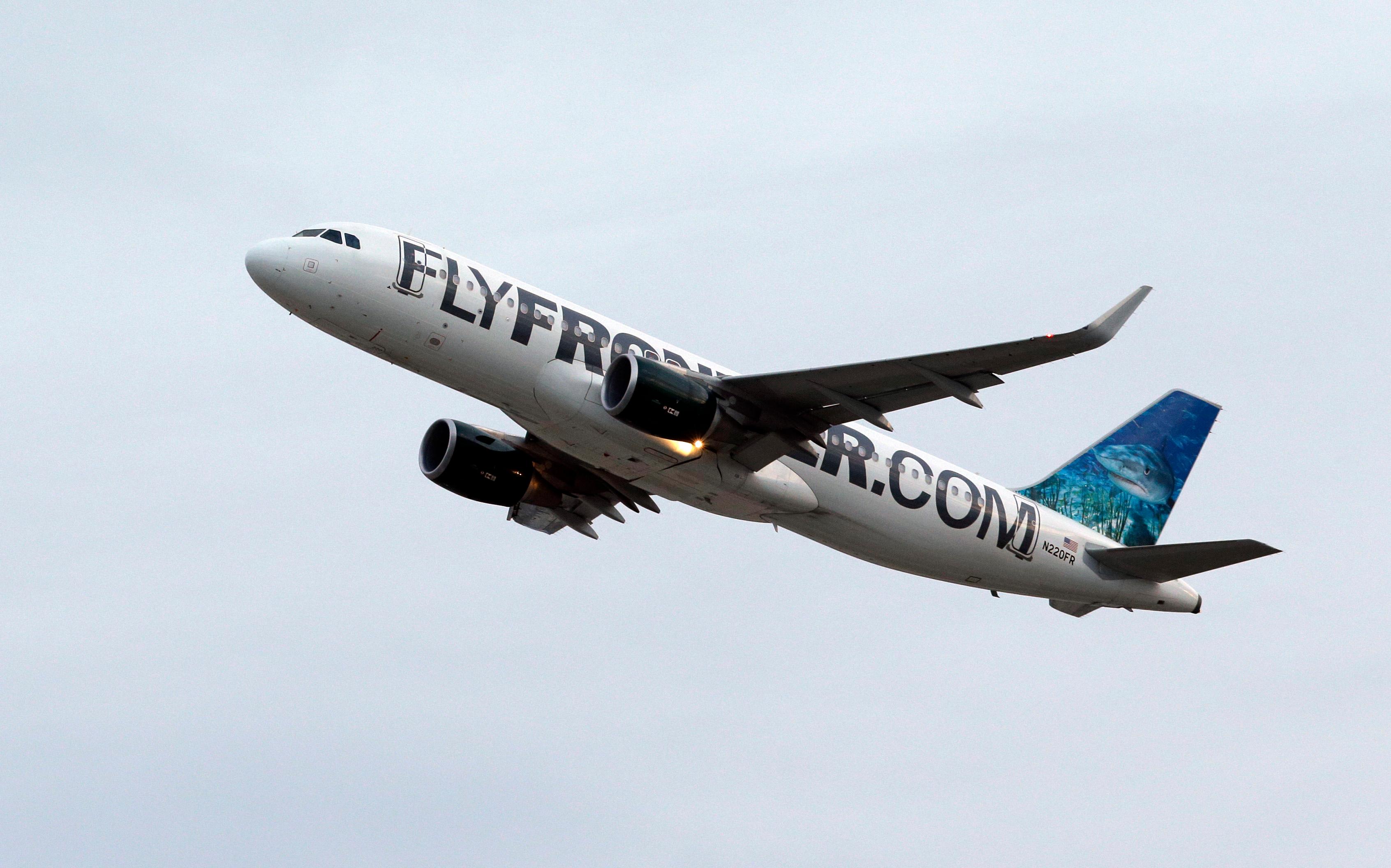 Photo: Frontier Airlines airplane (AP Photo)