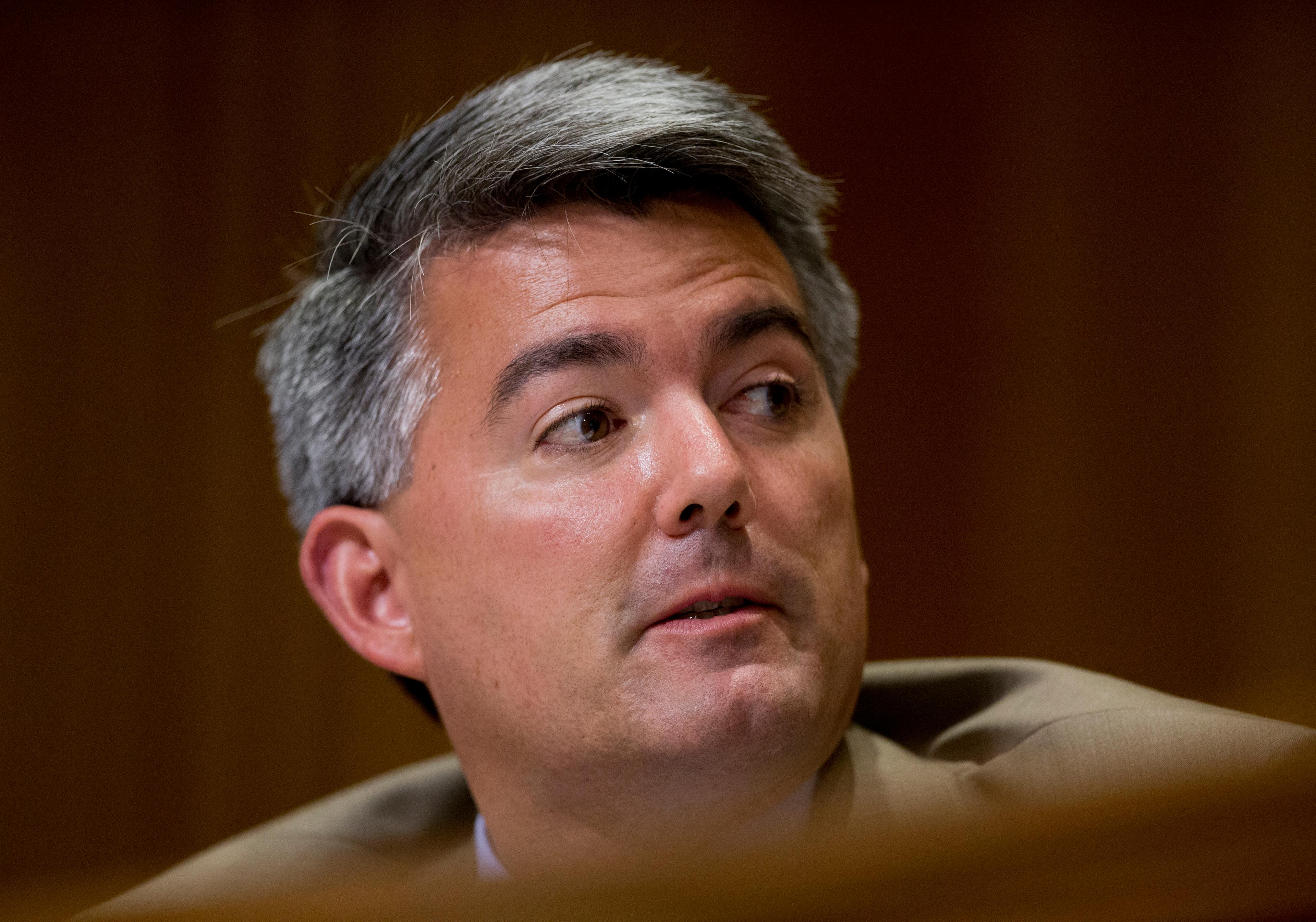 Photo: Sen. Cory Gardner (AP Photo)