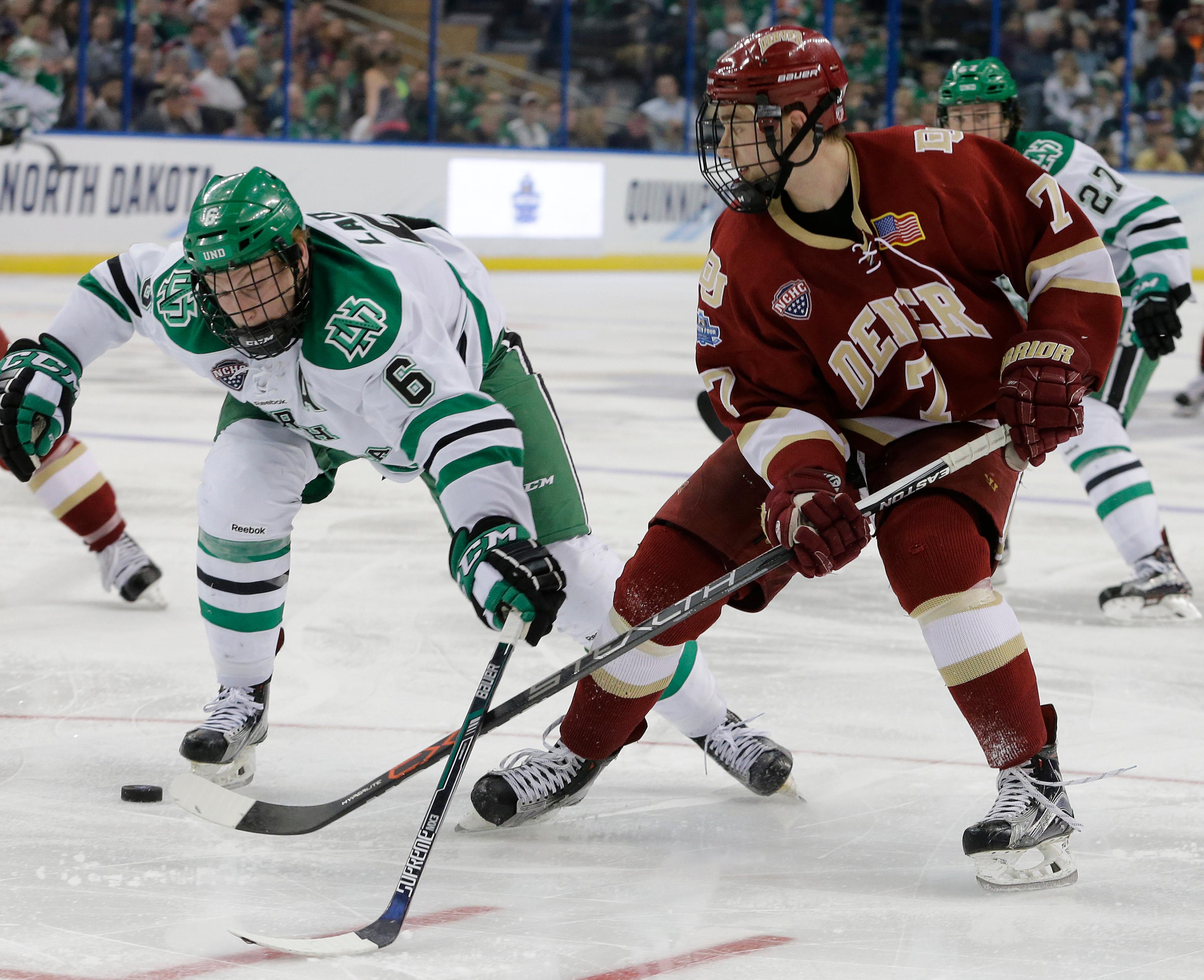 North Dakota Denver Hockey