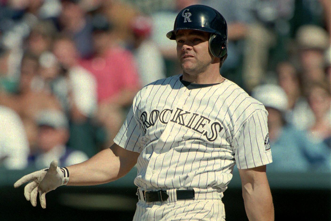 Photo: Dante Bichette Rockies 2