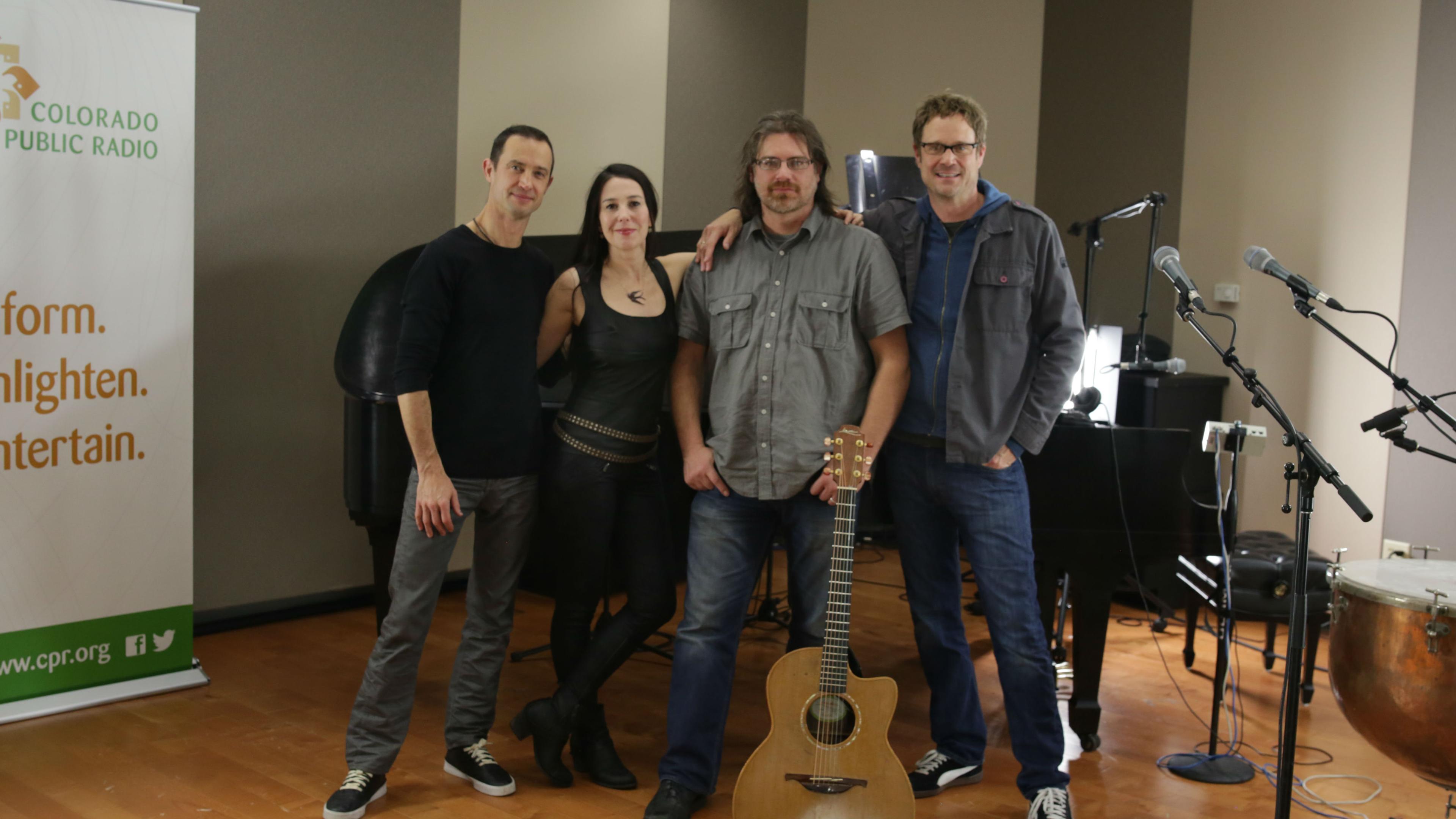 Photo: Blackbird and The Storm in the Performance Studio