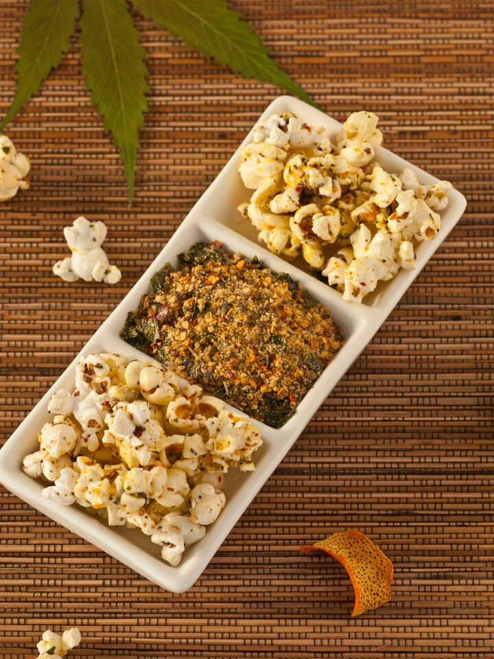 Photo: Cannabis Kitchen Cookbook Popcorn