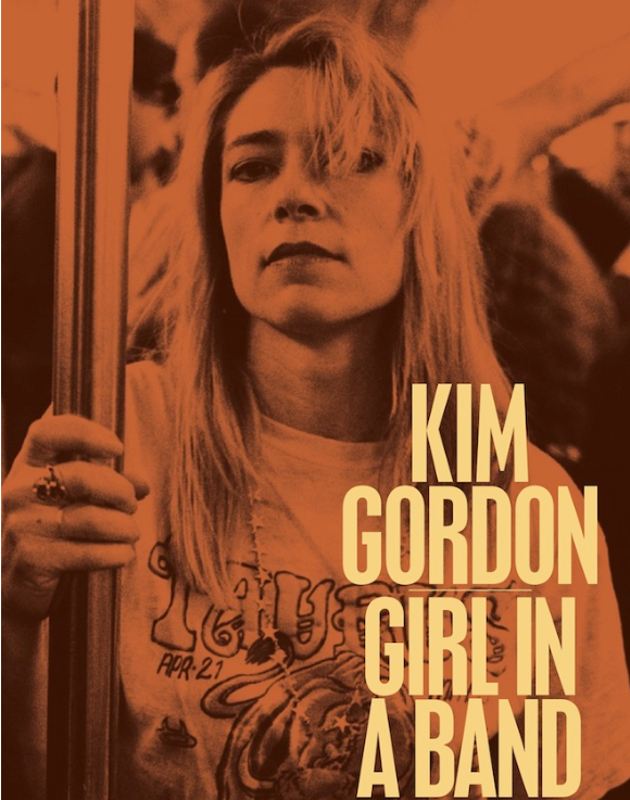 Photo: Kim Gordon &#039;Girl in a Band&#039; book cover