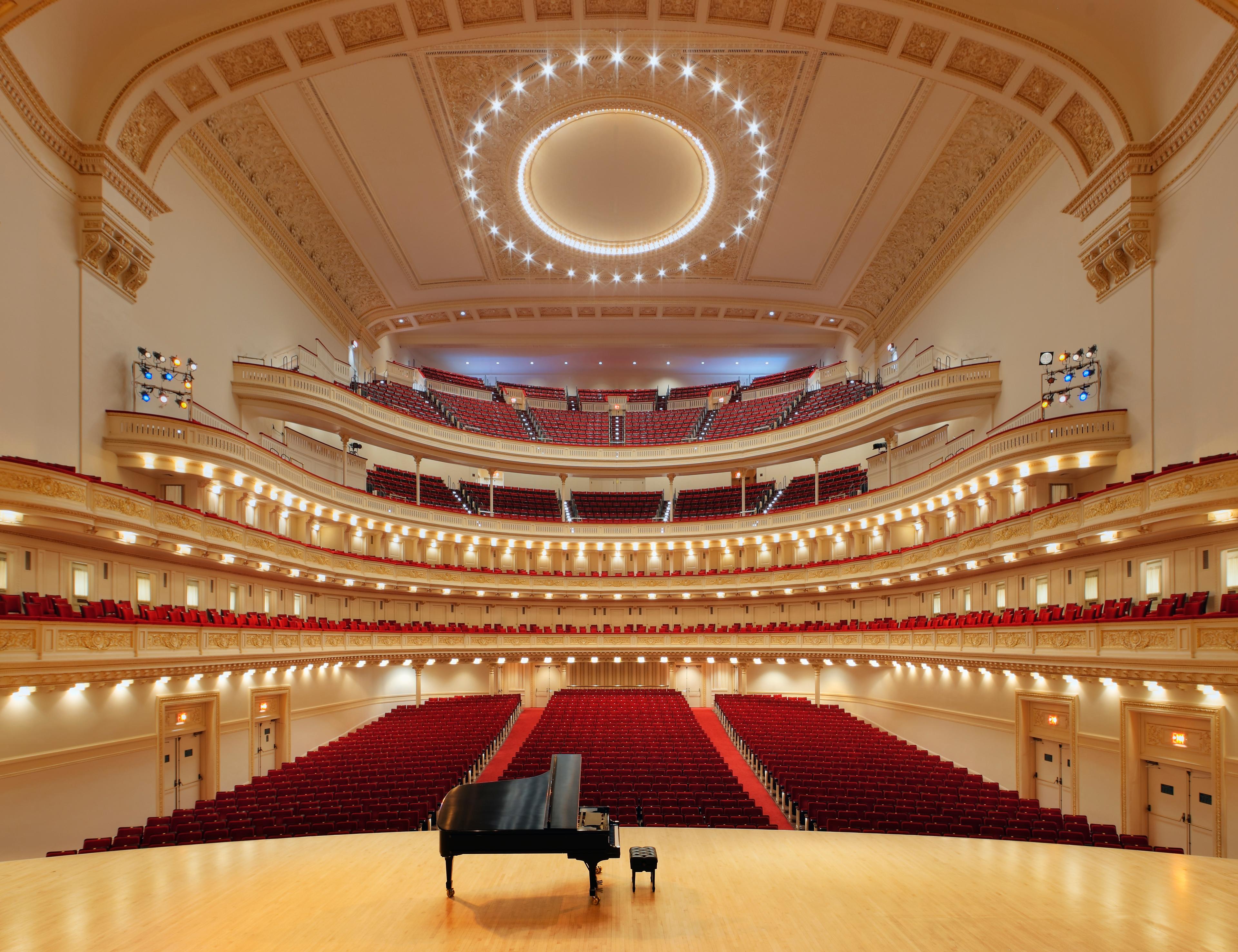 Image: Carnegie Hall interior
