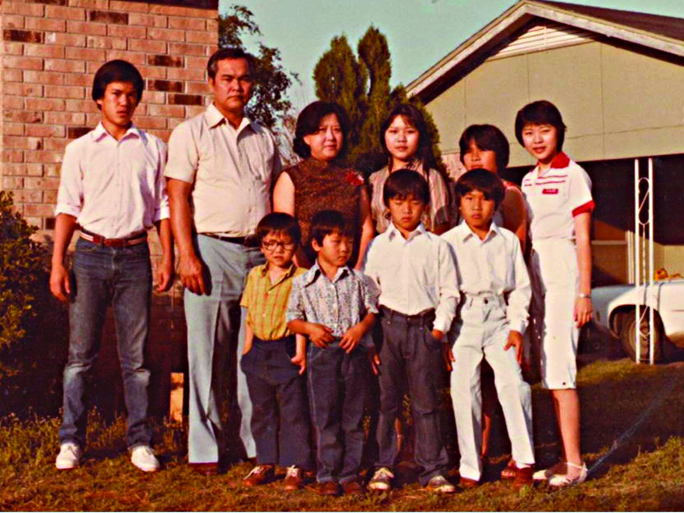 Chung family in America