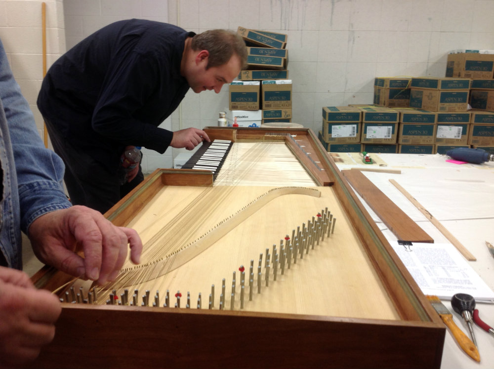 Photo: CSU-Pueblo clavichord 6