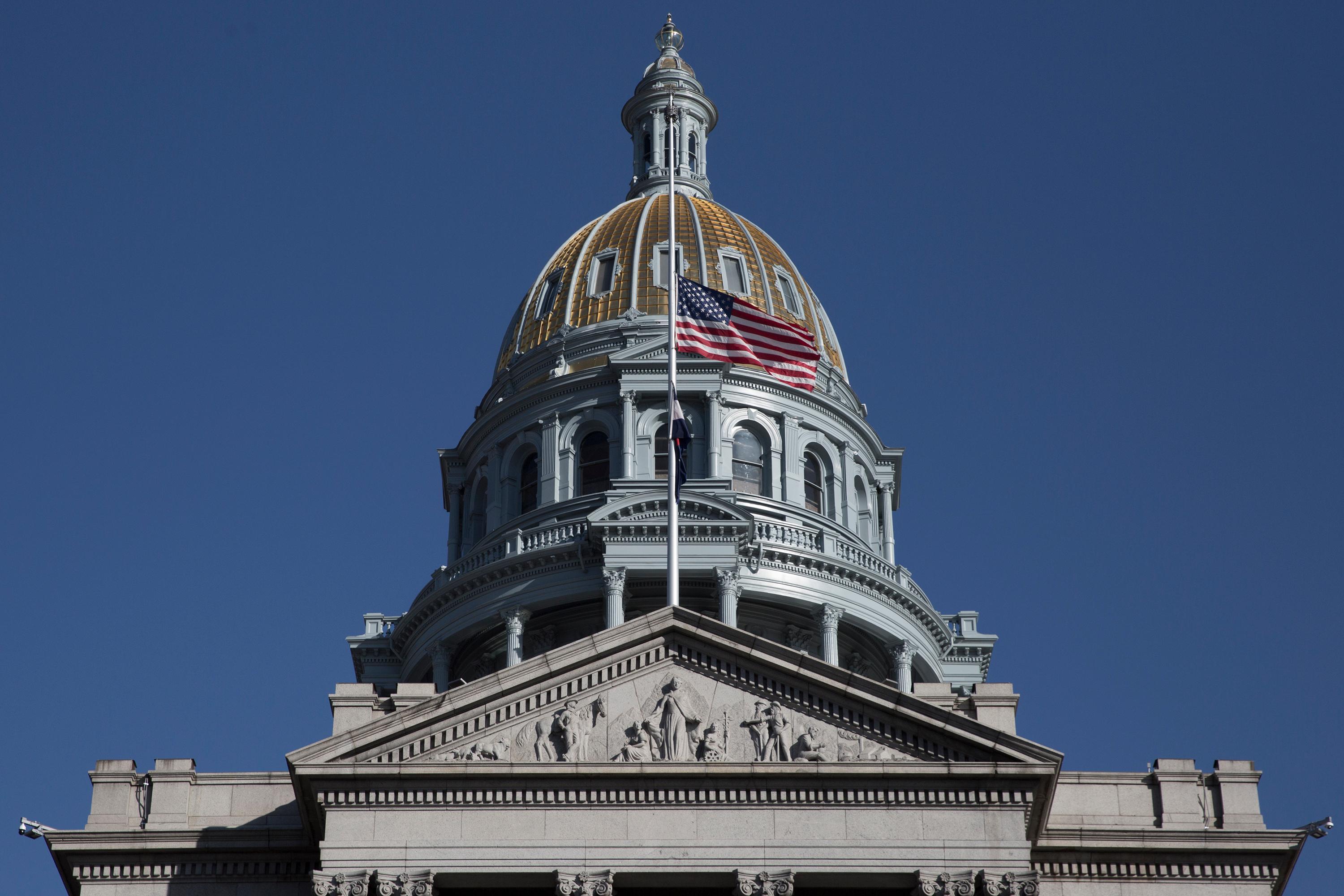 Photo: Colorado State Capitol West Side 1 November 2018